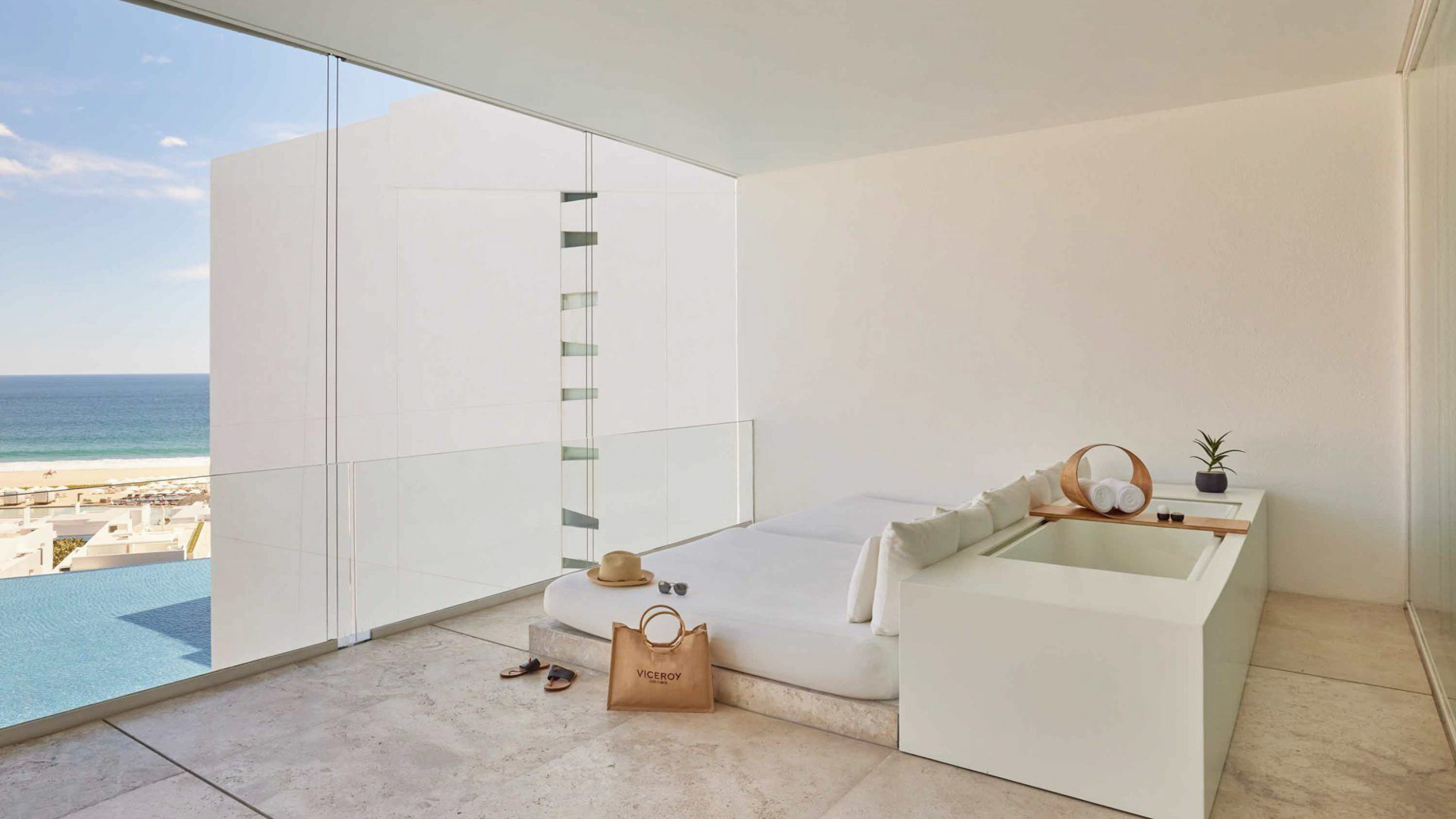 Viceroy Los Cabos Resort – San José del Cabo, Mexico – Partial Ocean View One Bedroom Suite Balcony View