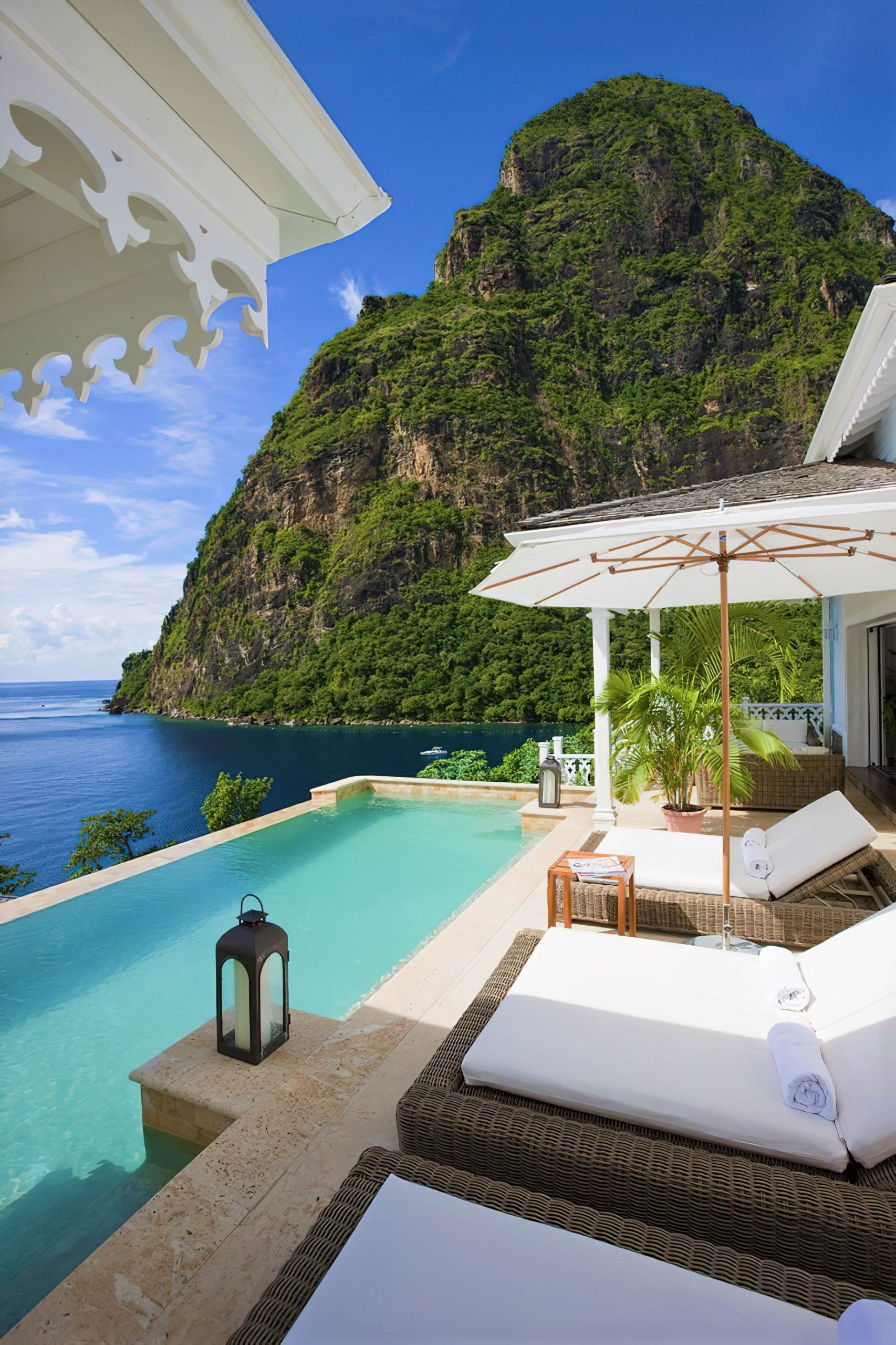 Sugar Beach, A Viceroy Resort – La Baie de Silence, Saint Lucia – Villa Pool Mountain View