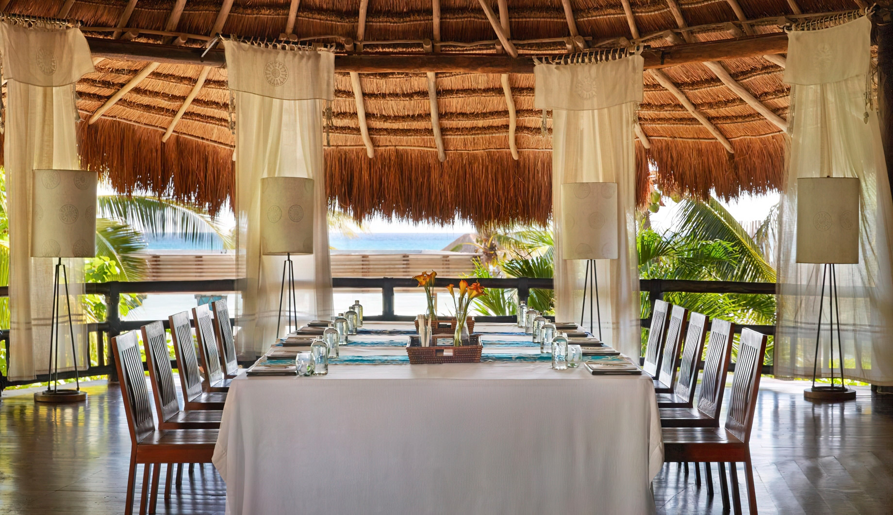 Viceroy Riviera Maya Resort – Playa del Carmen, Mexico – La Marea Meeting Set Up