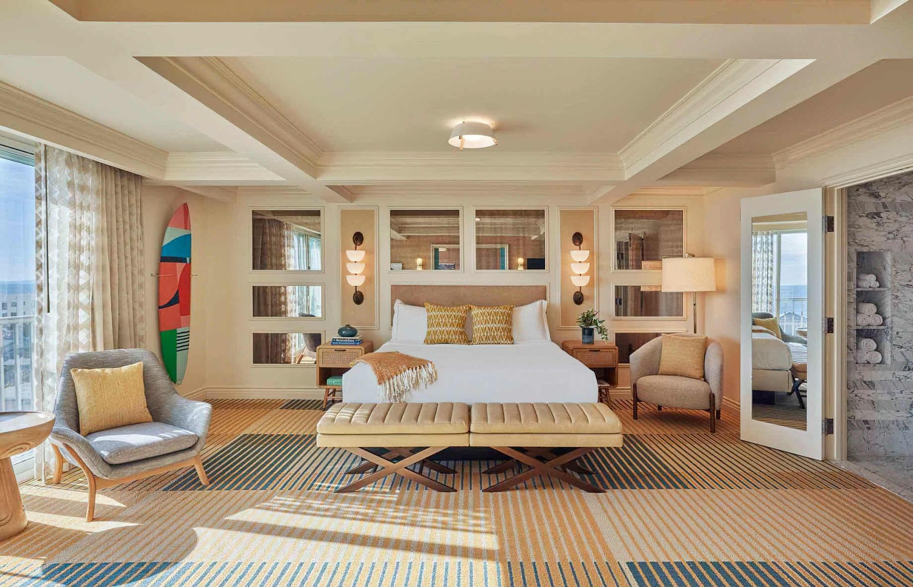 Viceroy Santa Monica Hotel - Santa Monica, CA, USA - Royal Suite Bedroom