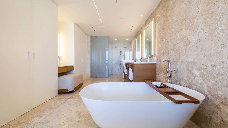 Viceroy Los Cabos Resort - San José del Cabo, Mexico - Partial Ocean View One Bedroom Suite Bathroom