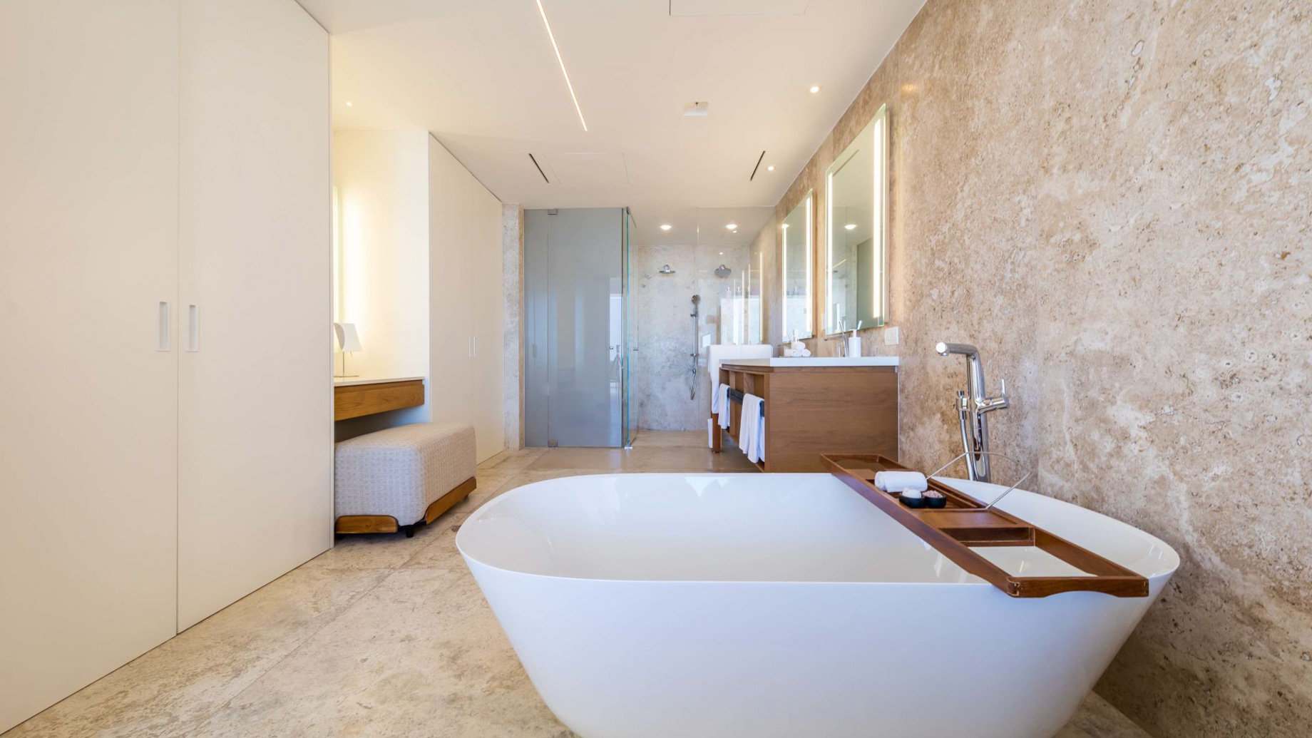 Viceroy Los Cabos Resort – San José del Cabo, Mexico – Partial Ocean View One Bedroom Suite Bathroom