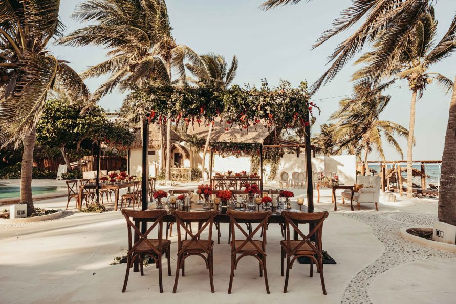 068 - Viceroy Riviera Maya Resort - Playa del Carmen, Mexico - Outdoor Wedding Ceremony