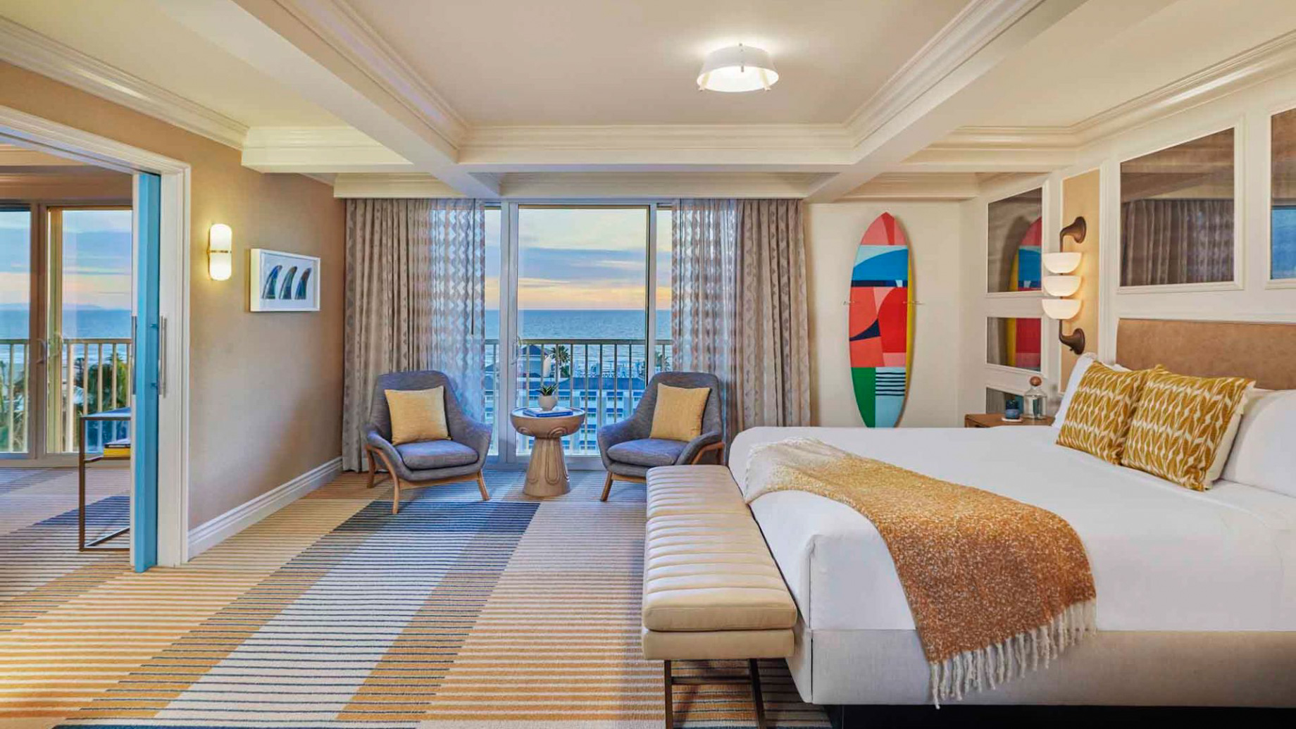Viceroy Santa Monica Hotel - Santa Monica, CA, USA - Royal Suite Bedroom