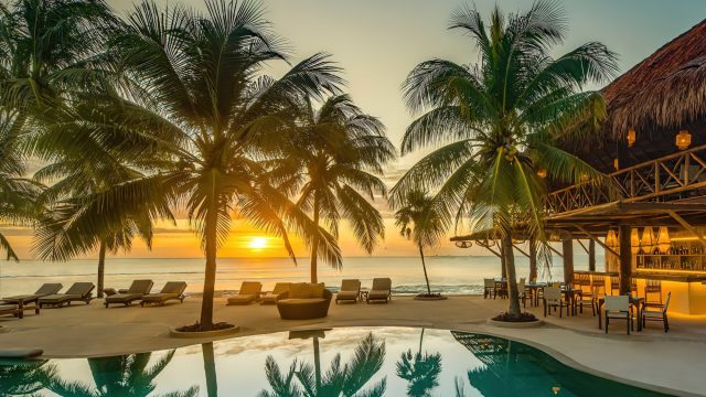 Viceroy Riviera Maya Resort - Playa del Carmen, Mexico - Pool Sunset