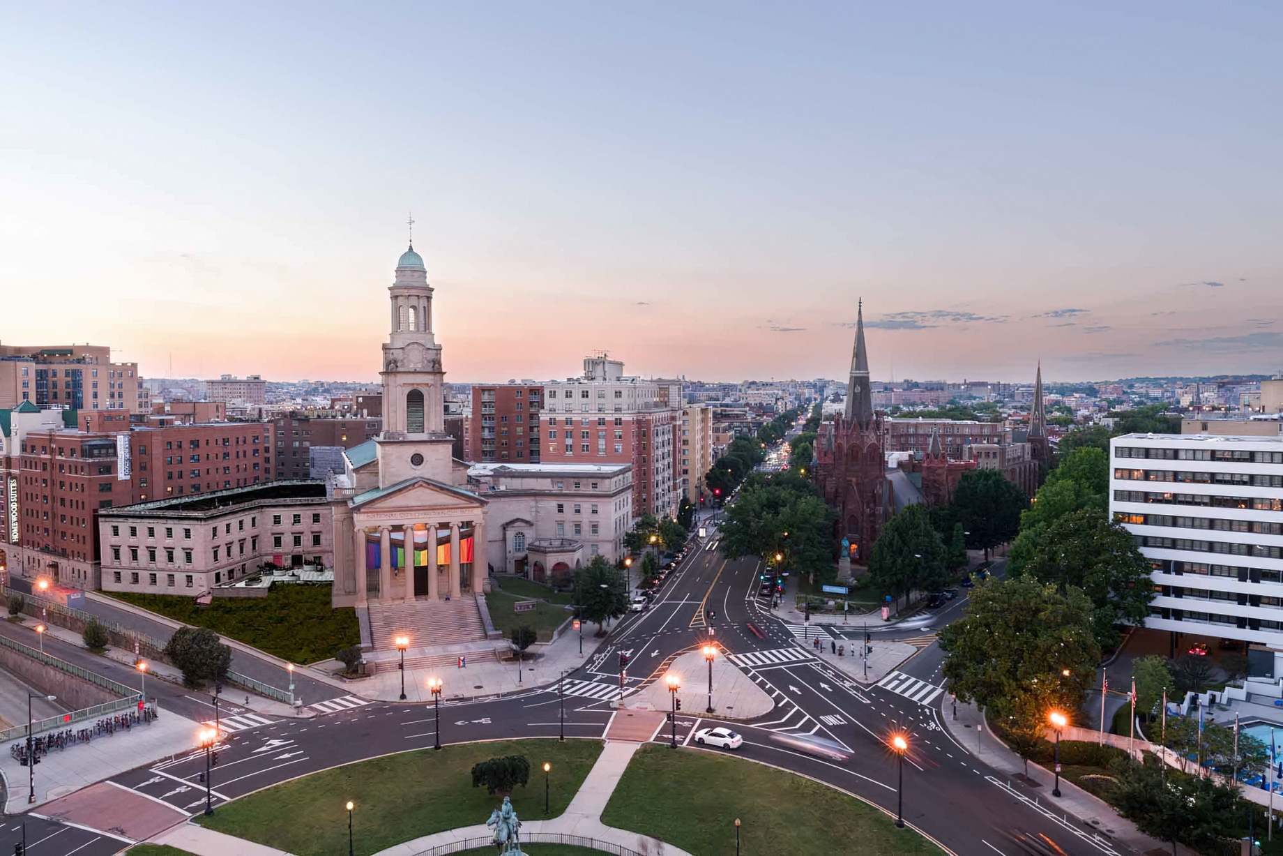 Hotel Zena, a Viceroy Urban Retreat - Washington, DC, USA - Thomas Circle View
