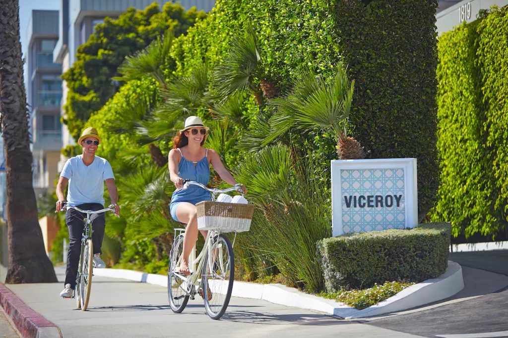 Viceroy Santa Monica Hotel - Santa Monica, CA, USA - Biking