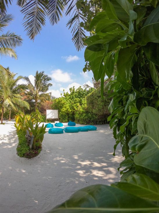 Anantara Veli Maldives Resort - South Male Atoll, Maldives - Outdoor Movie Area