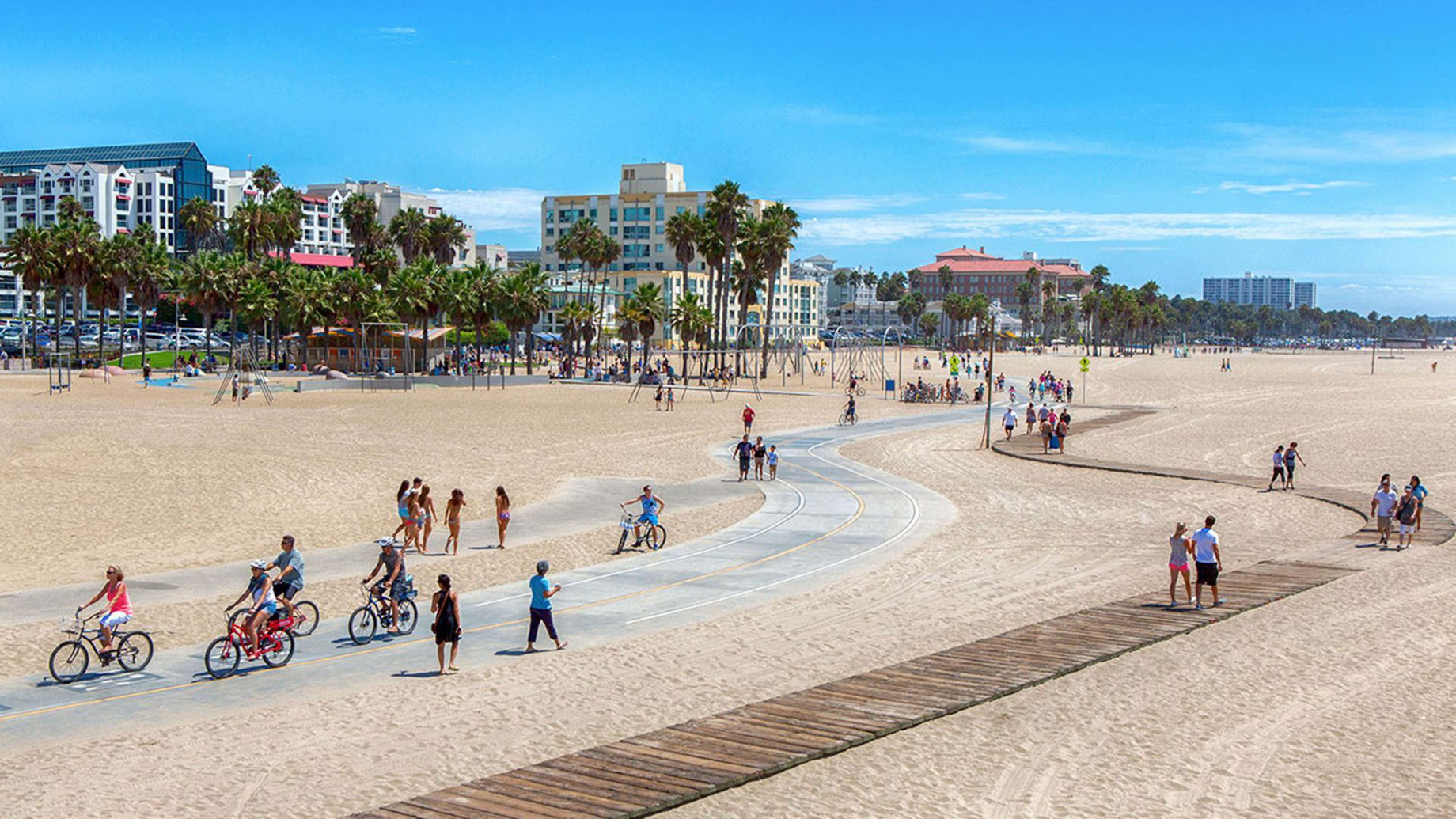 Viceroy Santa Monica Hotel – Santa Monica, CA, USA – Santa Monica Bike Path