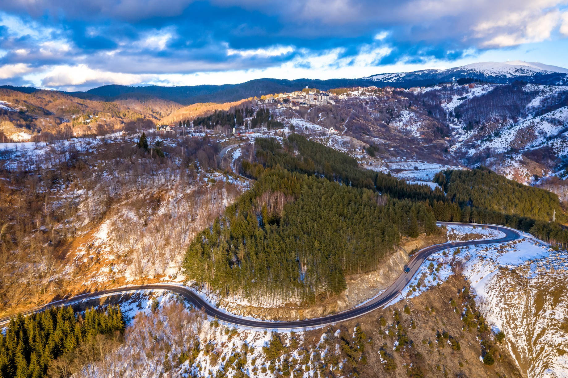 Viceroy Kopaonik Serbia Mountain Resort – Kopaonik, Serbia – Mountain View Aerial