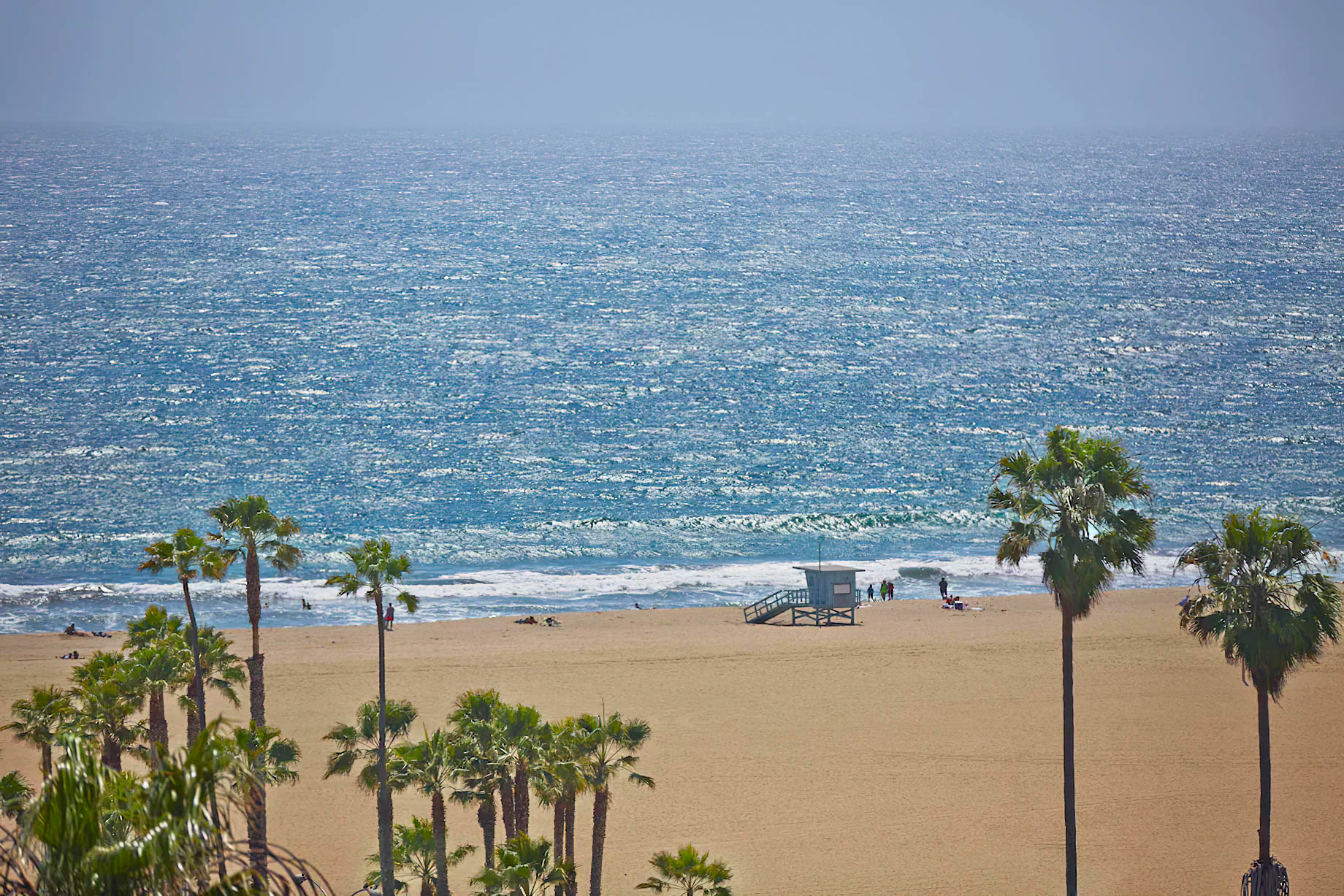 Viceroy Santa Monica Hotel – Santa Monica, CA, USA – Santa Monica Beach Aerial View