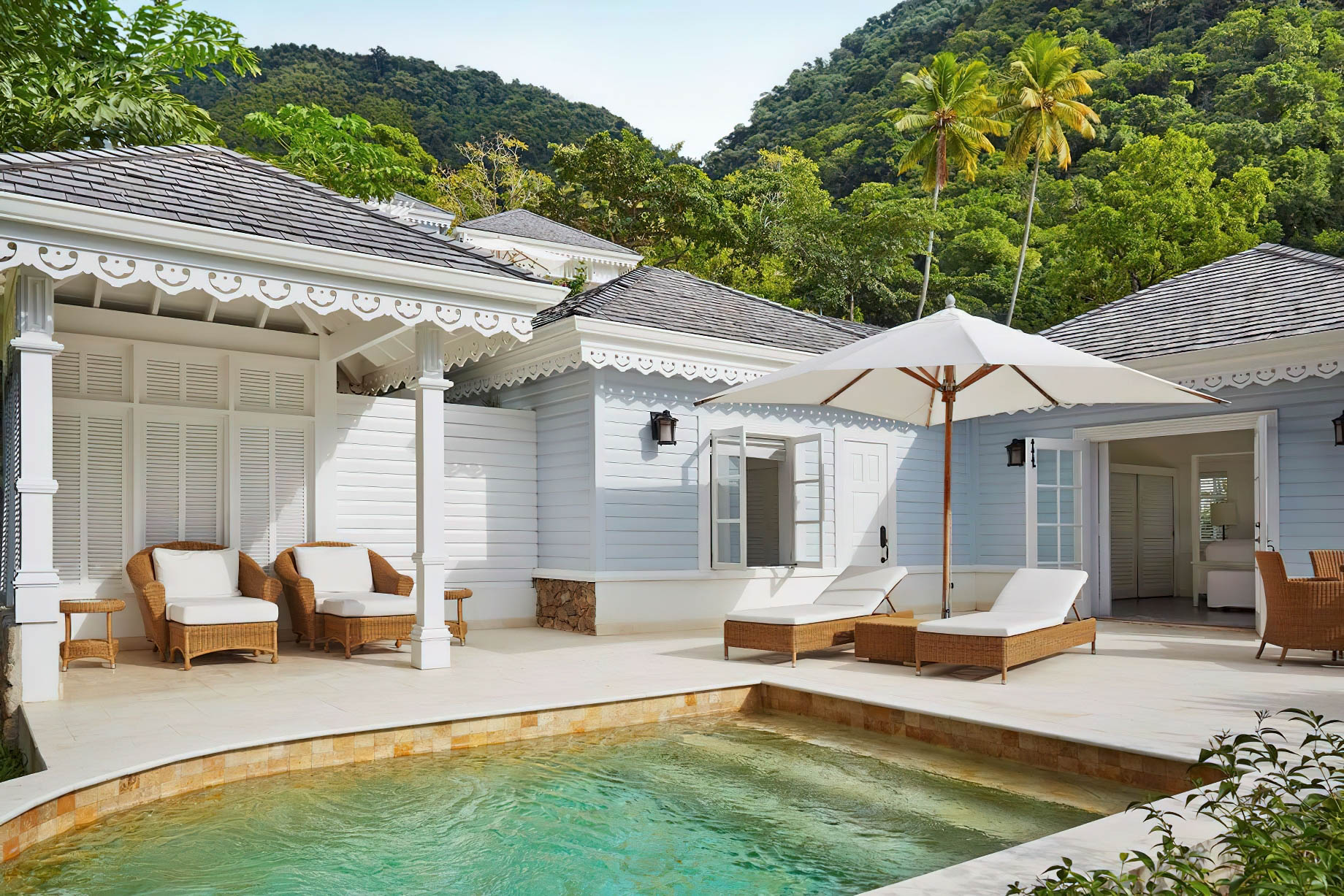 Sugar Beach, A Viceroy Resort – La Baie de Silence, Saint Lucia – Superior Luxury Villa Pool