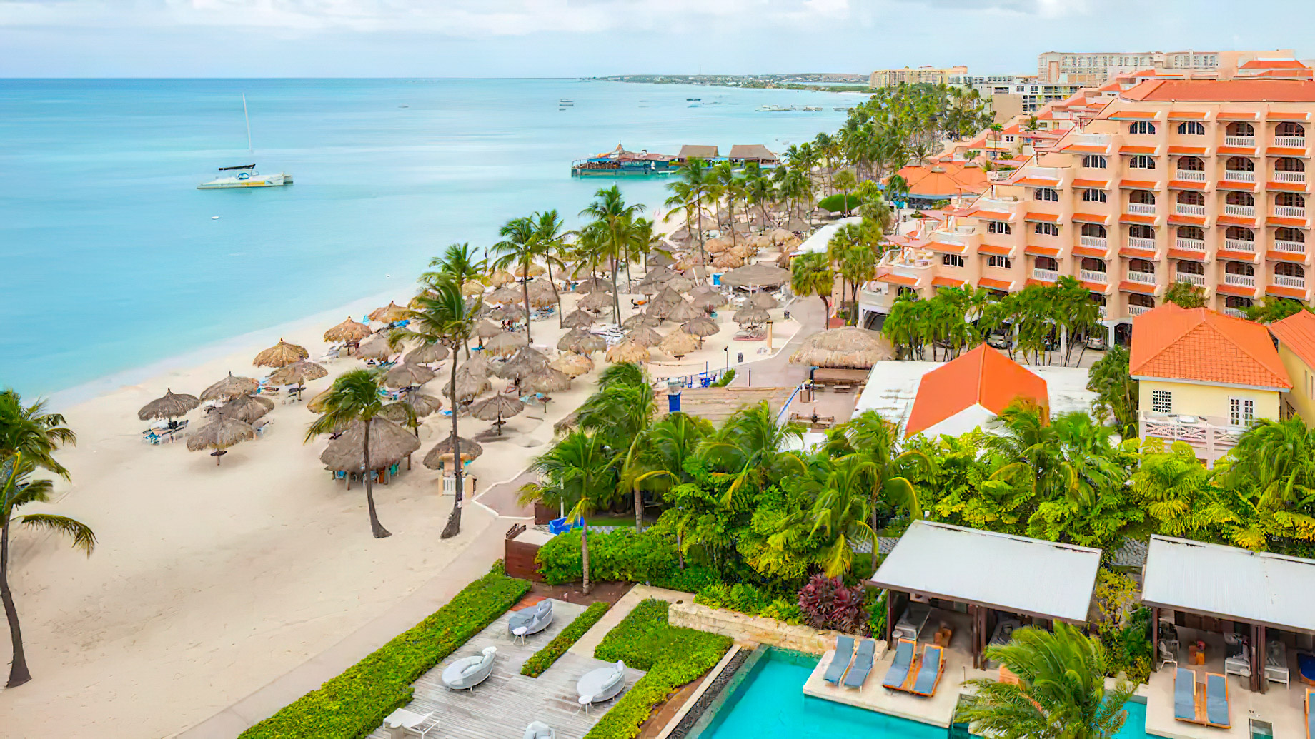 Hyatt Regency Aruba Resort & Casino – Noord, Aruba – Pool Ocean View Aerial