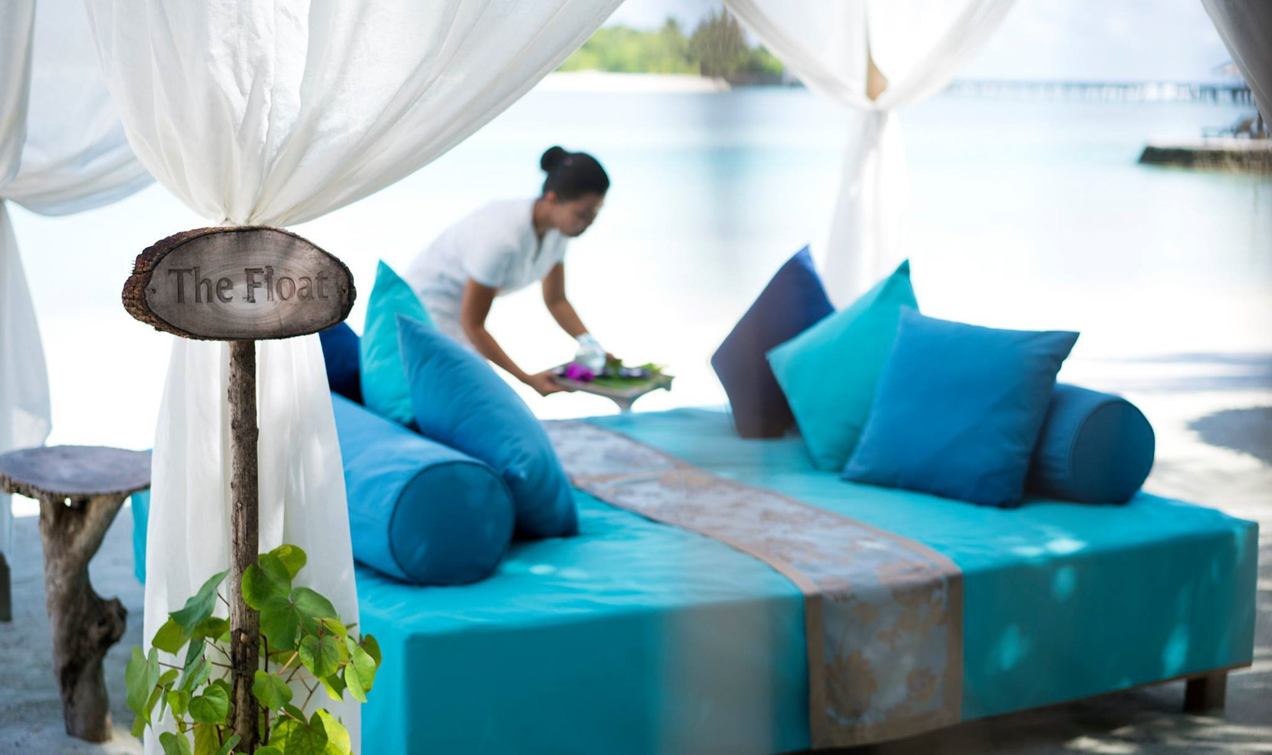 Anantara Veli Maldives Resort - South Male Atoll, Maldives - The Float Private Cabana