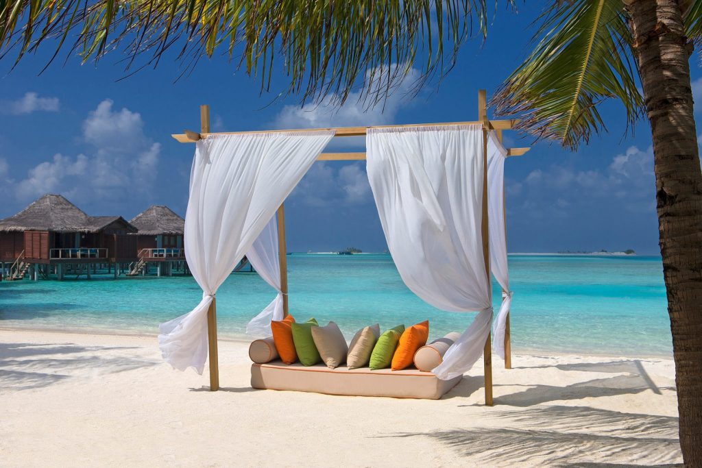 Anantara Veli Maldives Resort - South Male Atoll, Maldives - Private Beach Cabana