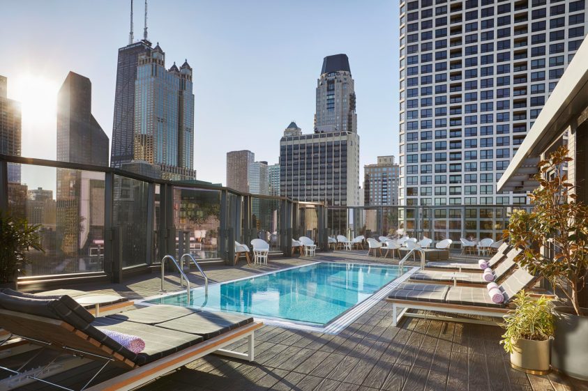 Viceroy Chicago Hotel - Chicago, IL, USA - Rooftop Pool