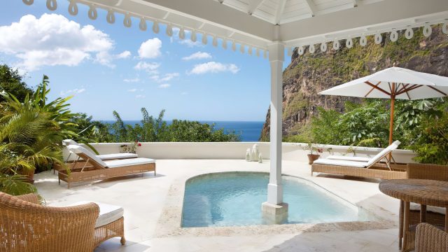 Sugar Beach, A Viceroy Resort - La Baie de Silence, Saint Lucia - Villa Deck