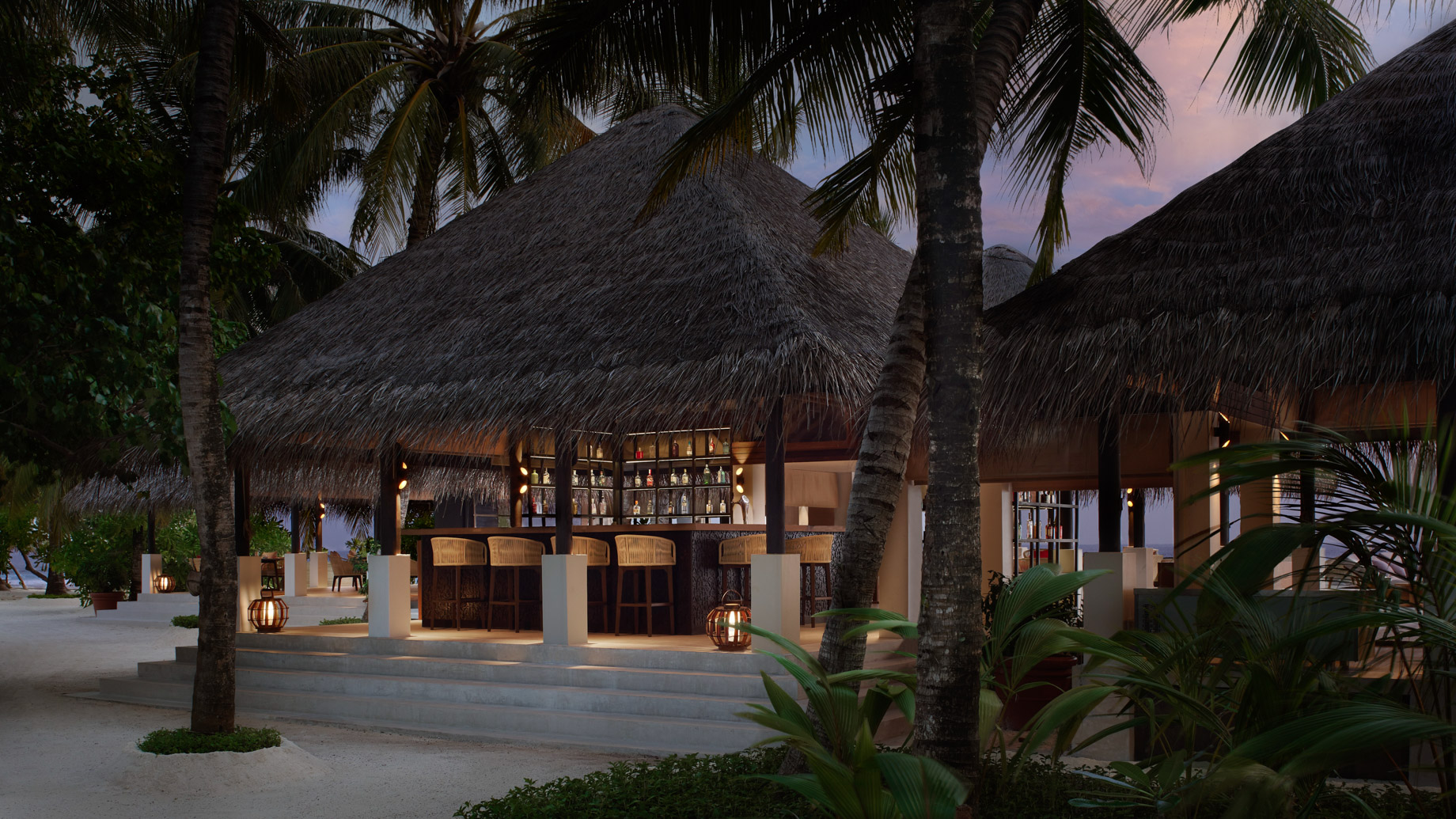 Anantara Veli Maldives Resort – South Male Atoll, Maldives – Dhoni Bar Exterior
