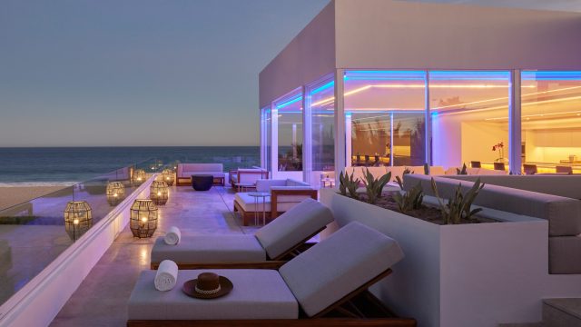 Viceroy Los Cabos Resort - San José del Cabo, Mexico - Three Bedroom Ocean Front Suite Deck sunset