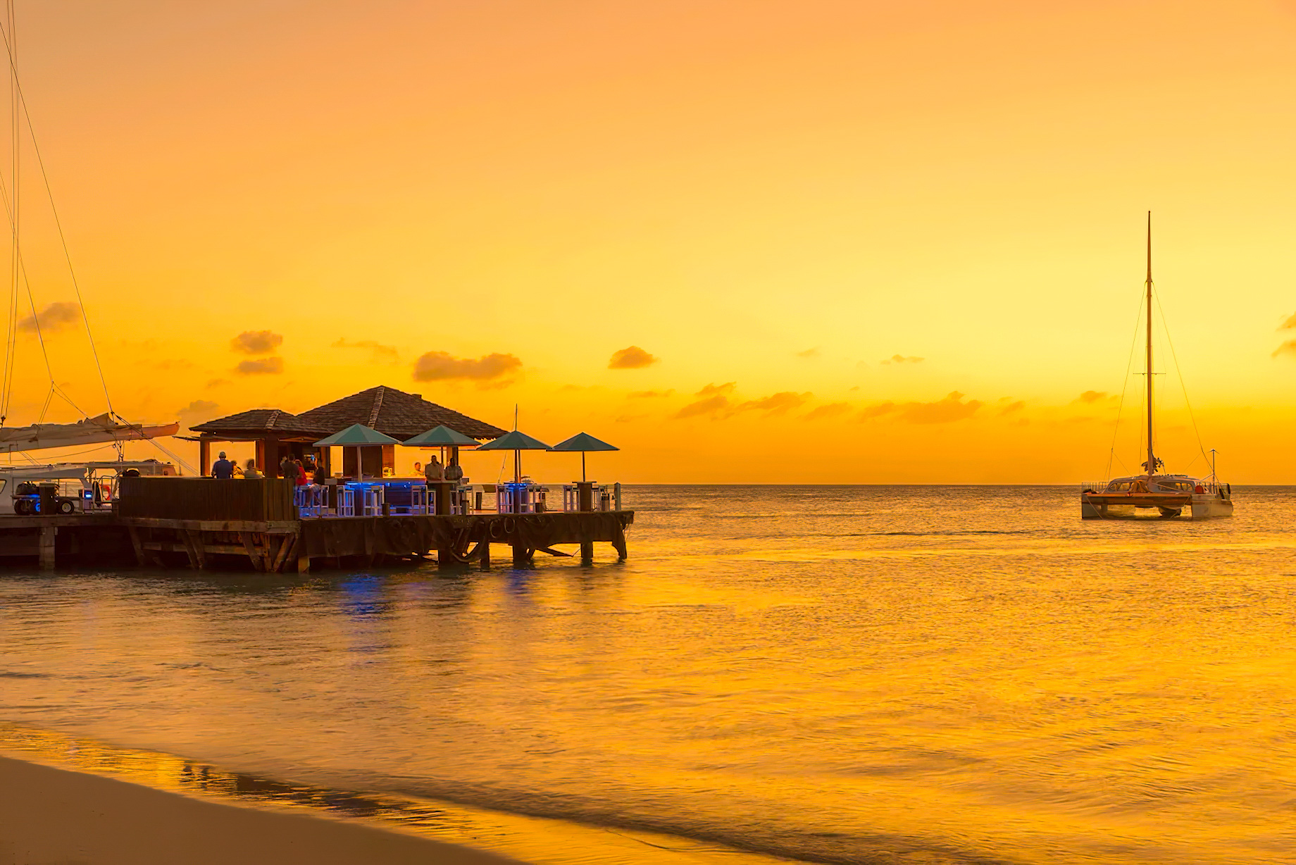 Hyatt Regency Aruba Resort & Casino – Noord, Aruba – Piets Pier Bar Sunset