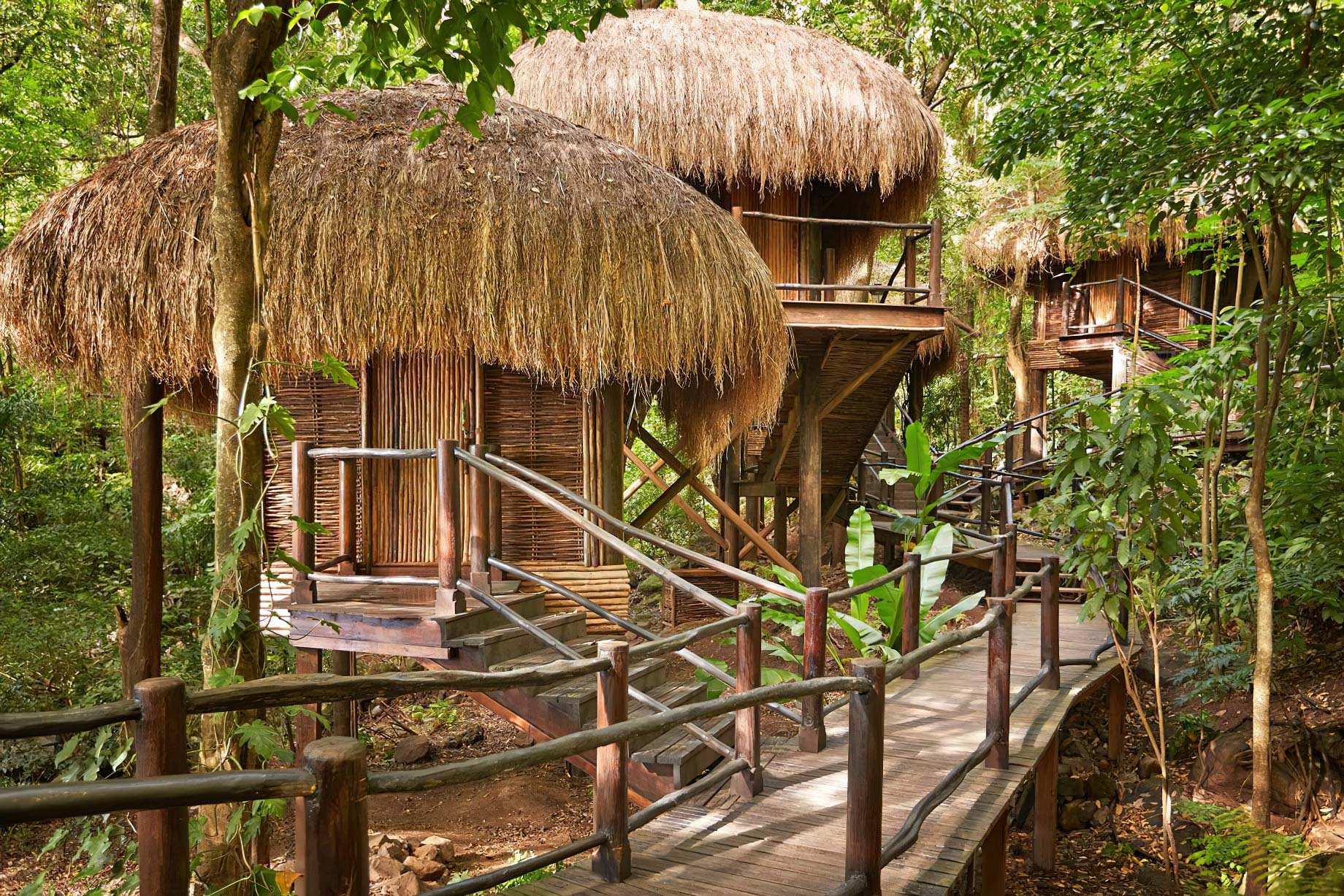 Sugar Beach, A Viceroy Resort – La Baie de Silence, Saint Lucia – The Rainforest Spa Walkway