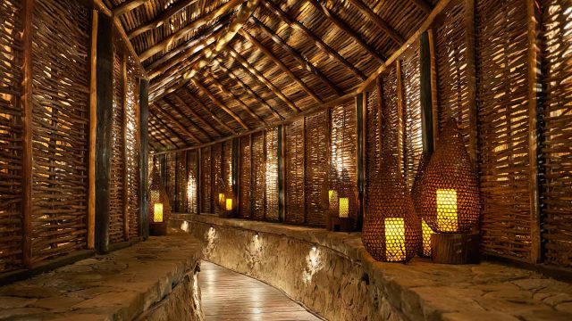 Sugar Beach, A Viceroy Resort - La Baie de Silence, Saint Lucia - The Rainforest Spa Walkway