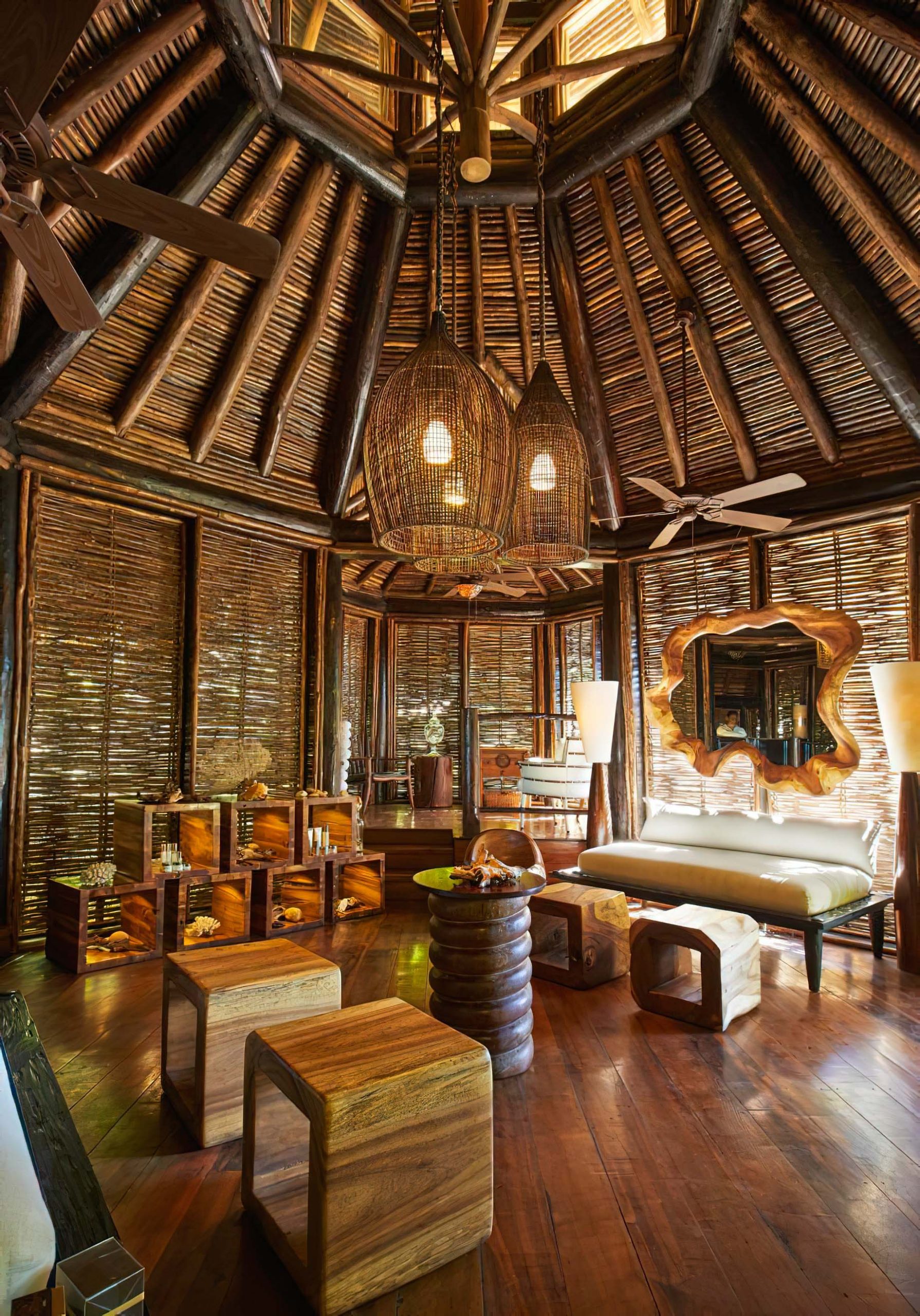 Sugar Beach, A Viceroy Resort – La Baie de Silence, Saint Lucia – The Rainforest Spa Lobby