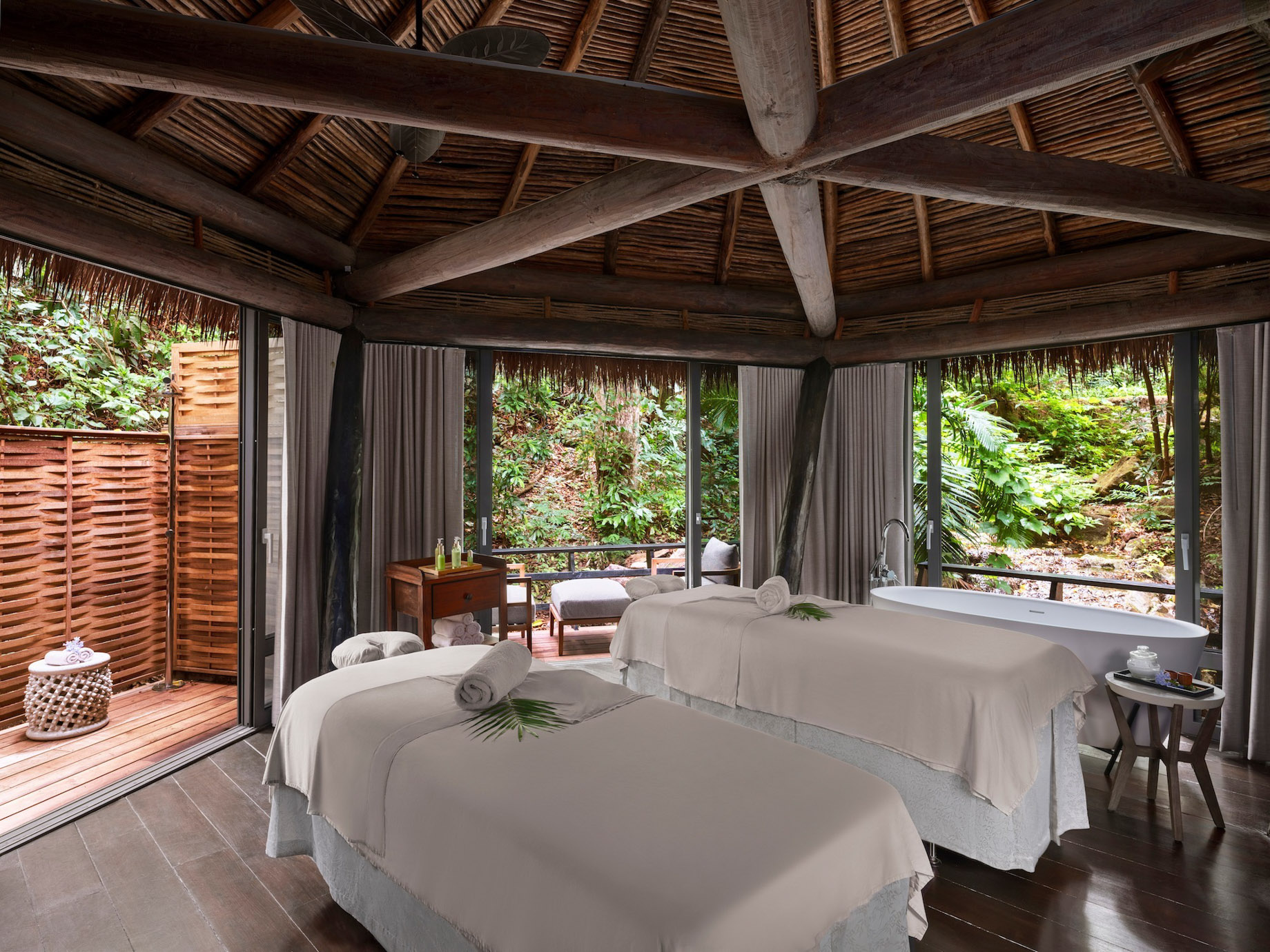 Sugar Beach, A Viceroy Resort - La Baie de Silence, Saint Lucia - The Rainforest Spa Couples Room
