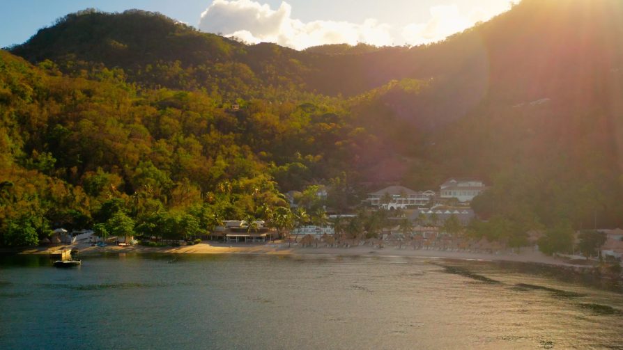 Sugar Beach, A Viceroy Resort - La Baie de Silence, Saint Lucia - Resort Aerial View