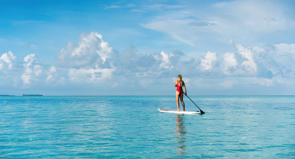 Anantara Veli Maldives Resort - South Male Atoll, Maldives - Paddle Boarding