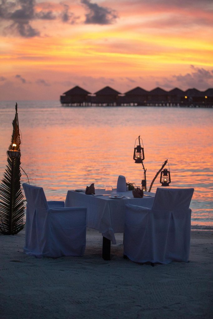 Anantara Veli Maldives Resort - South Male Atoll, Maldives - Beach Sunset