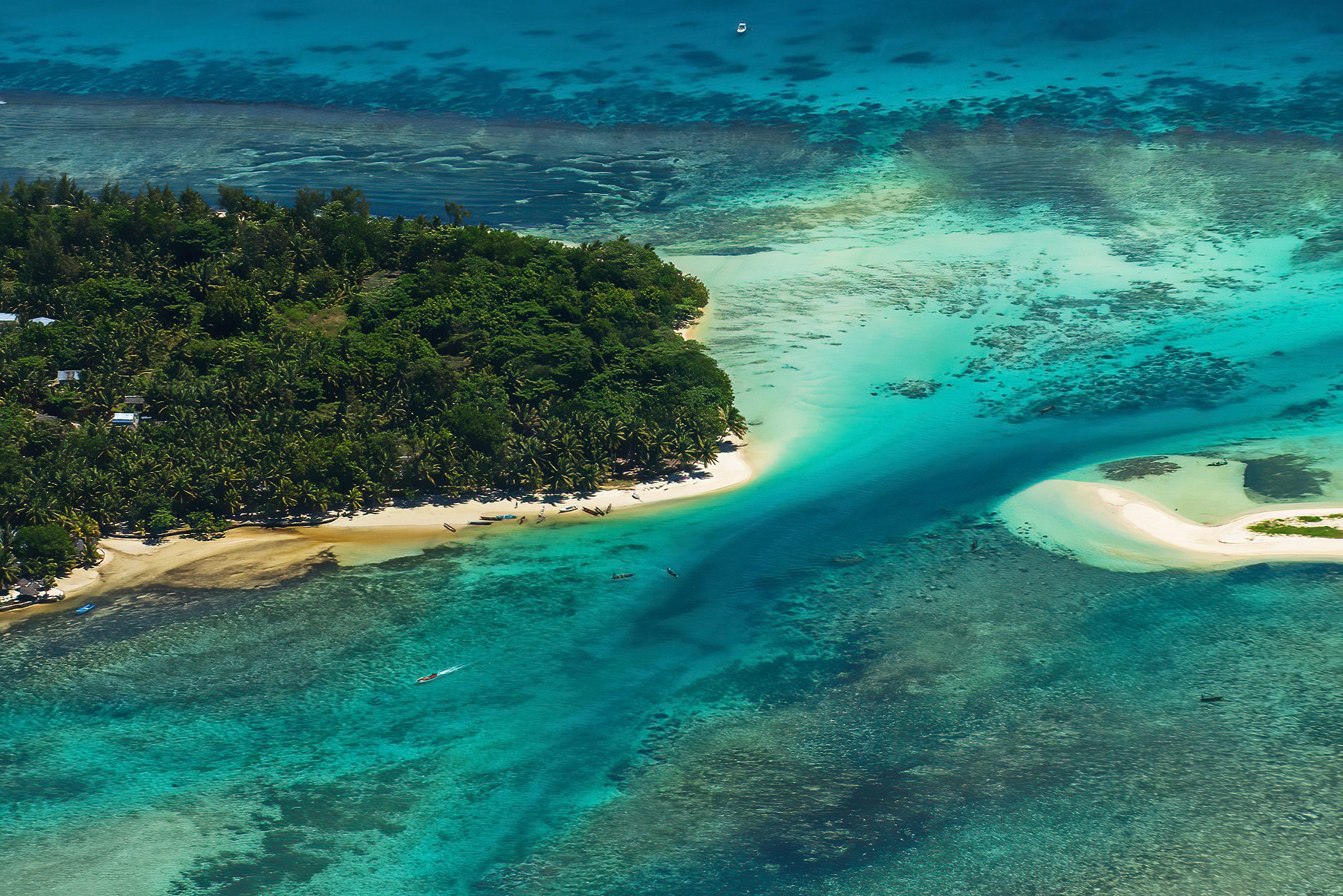 Aerial View of Madagascar’s Île Sainte-Marie