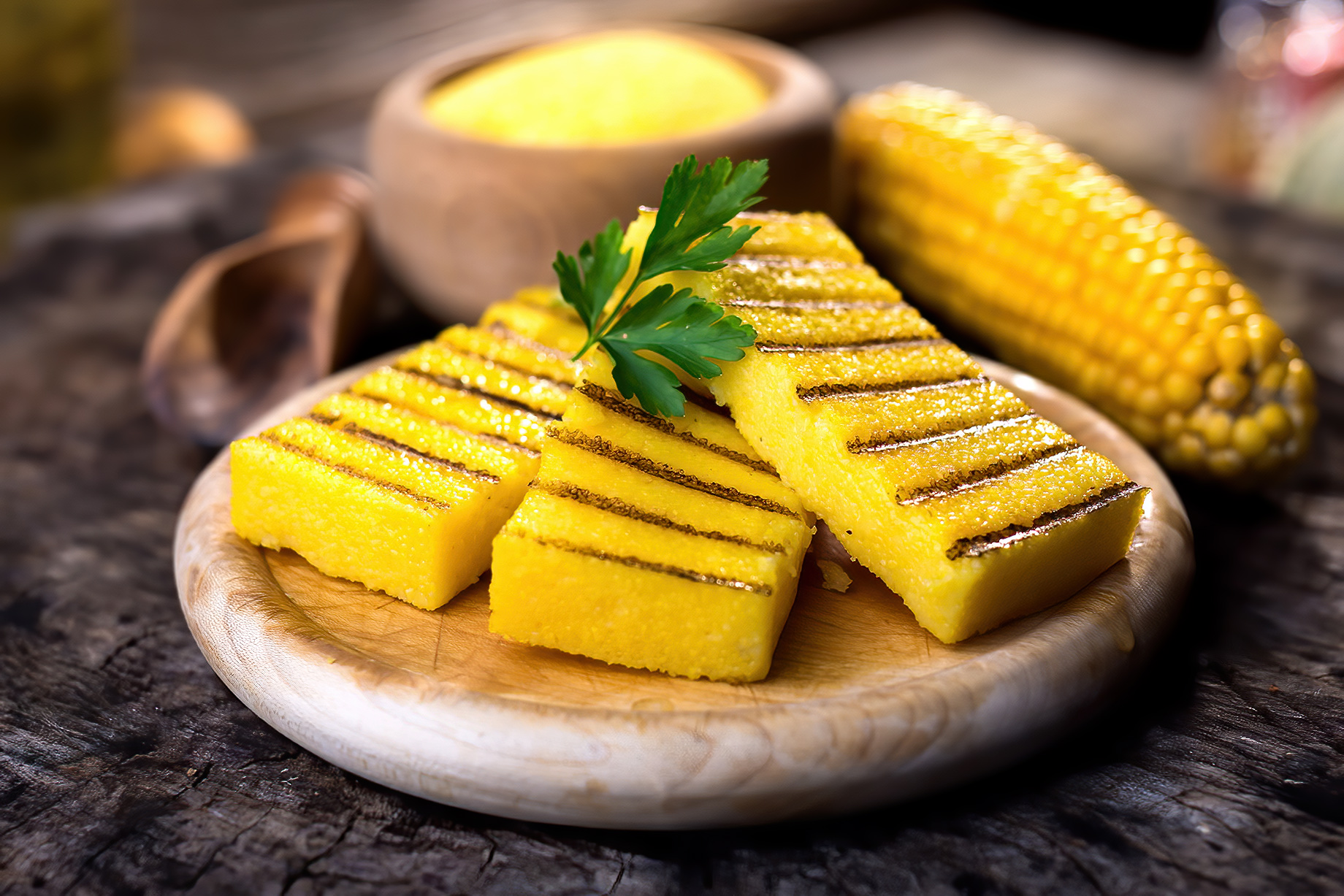 Aosta Valley's Grilled Polenta