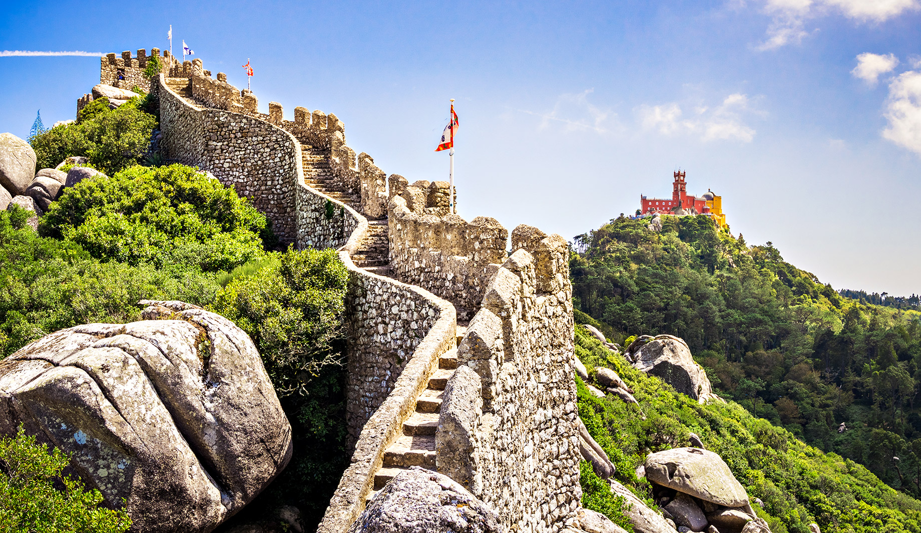 Castle of the Moors - Sintra, Portugal