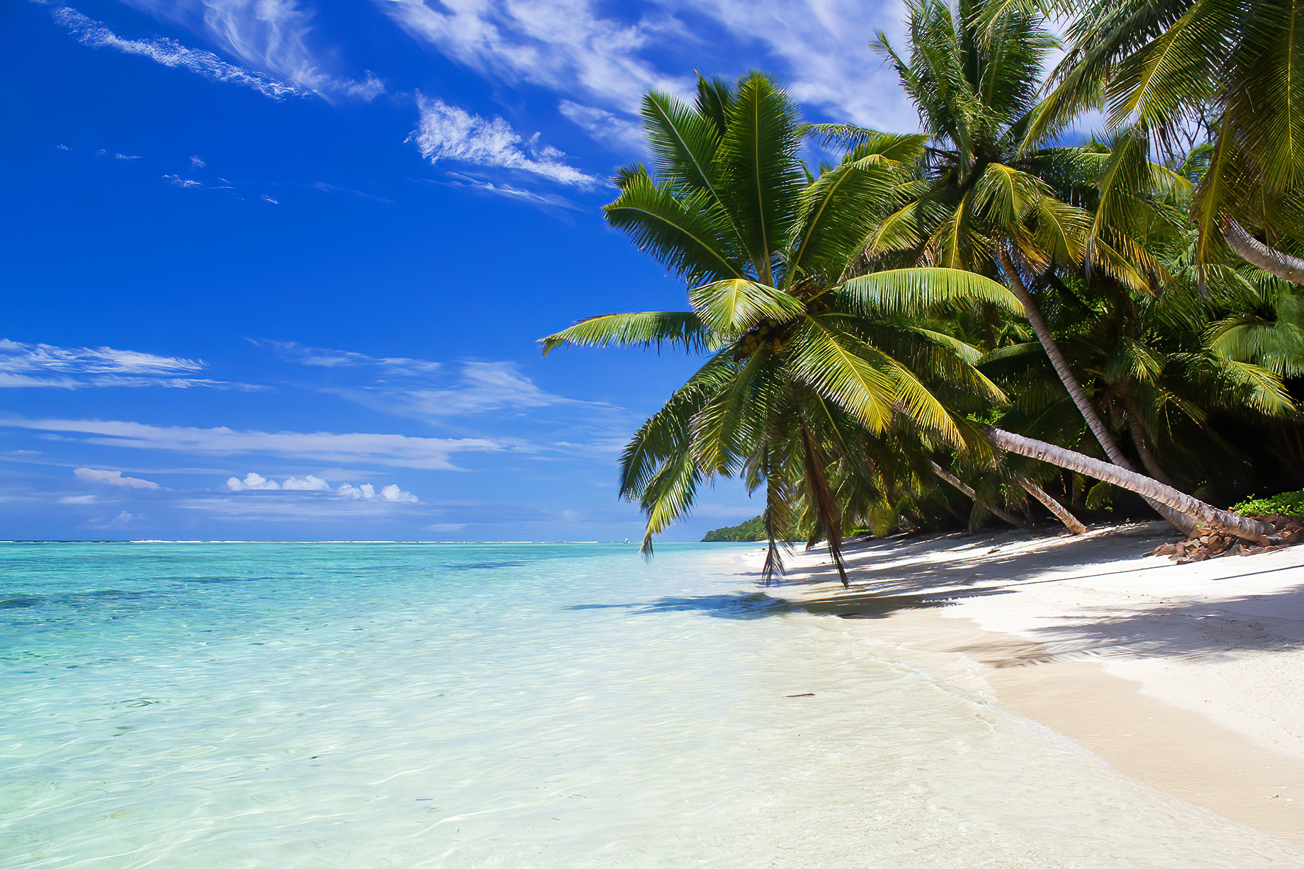 Tropical Beach On Île Sainte-Marie, Madagascar