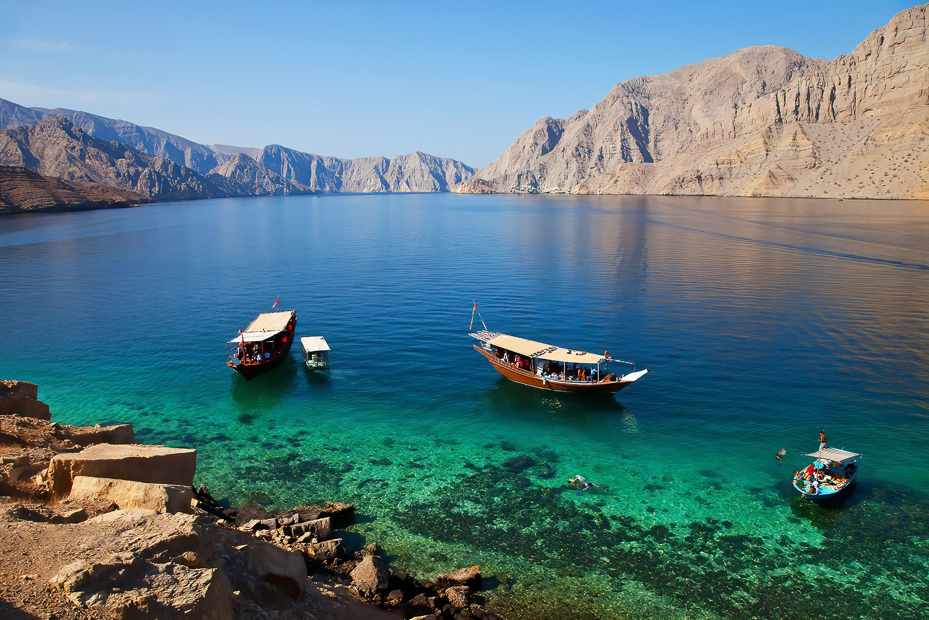 Musandam Peninsula, Oman, Golfo Persico