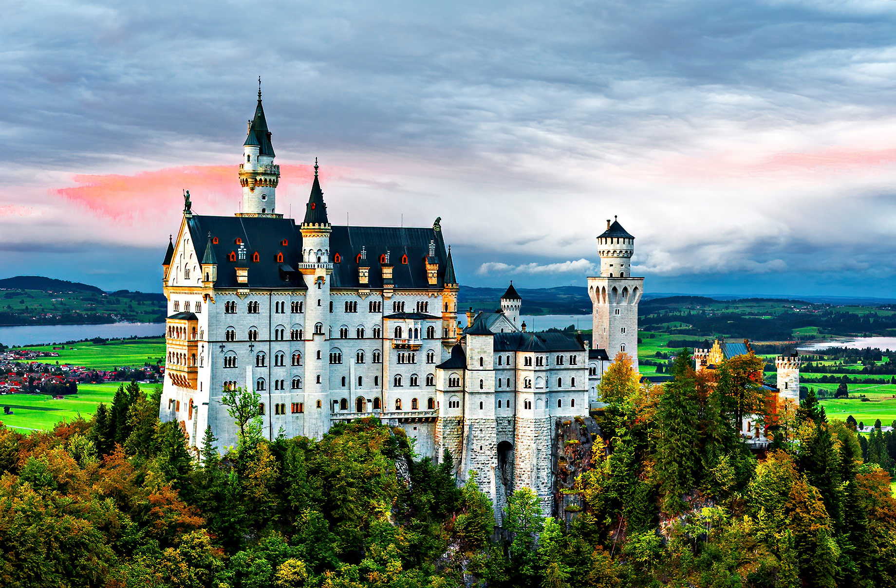 Neuschwanstein Castle - Hohenschwangau, Bavaria, Germany