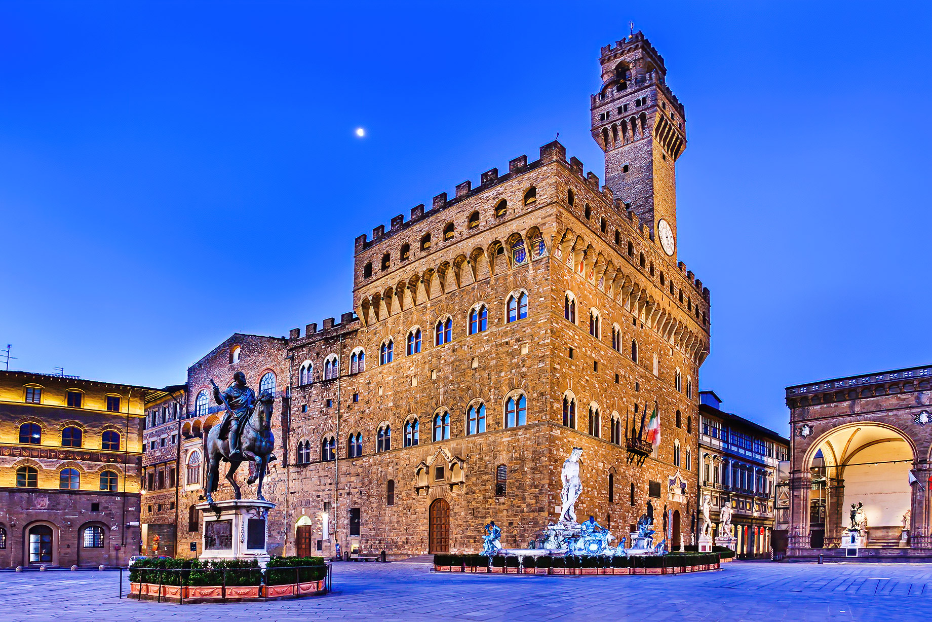 Palazzo Vecchio at Dawn – Florence, Italy