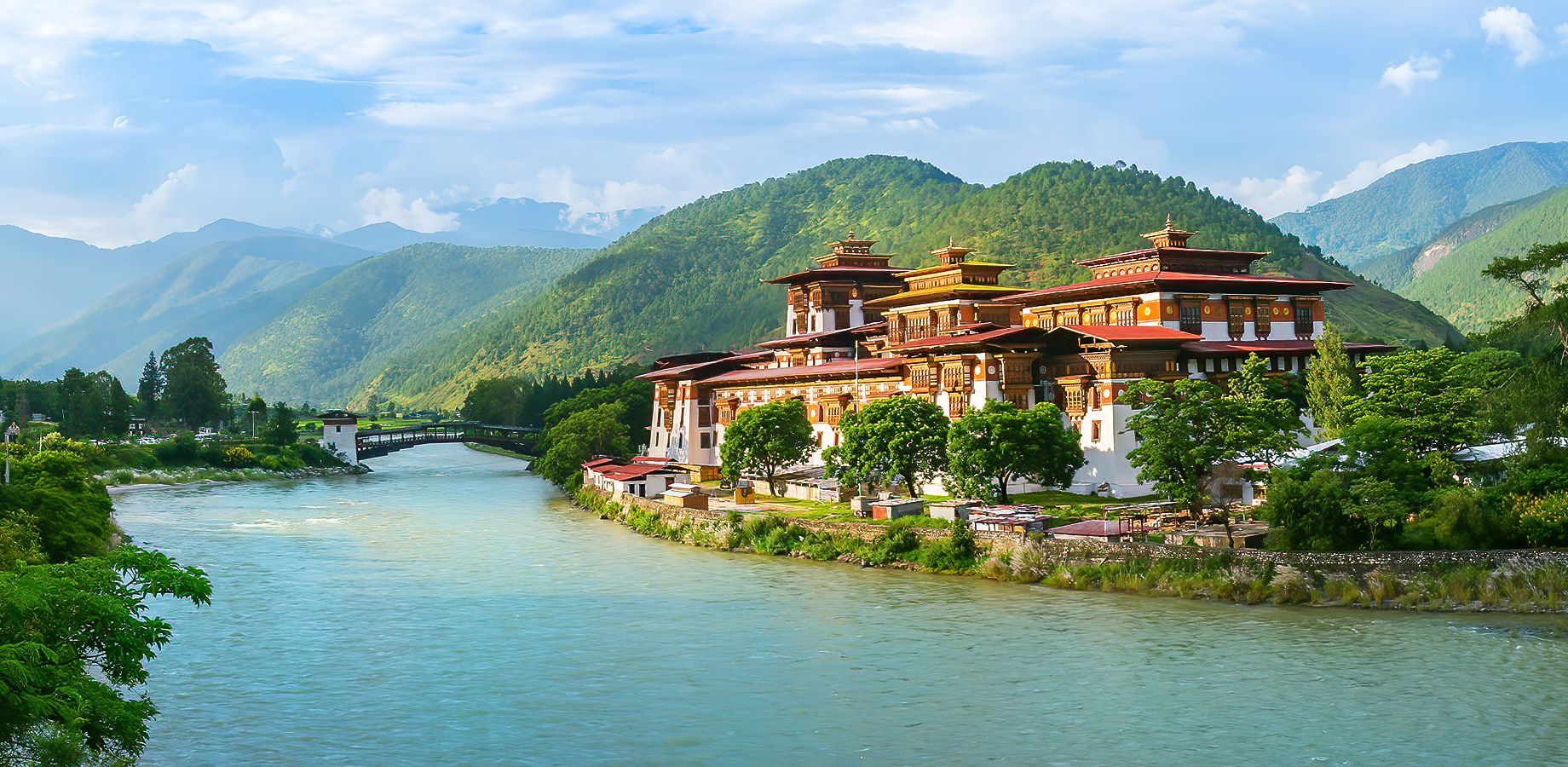 Punakha Dzong Monastery, Punakha, Bhutan