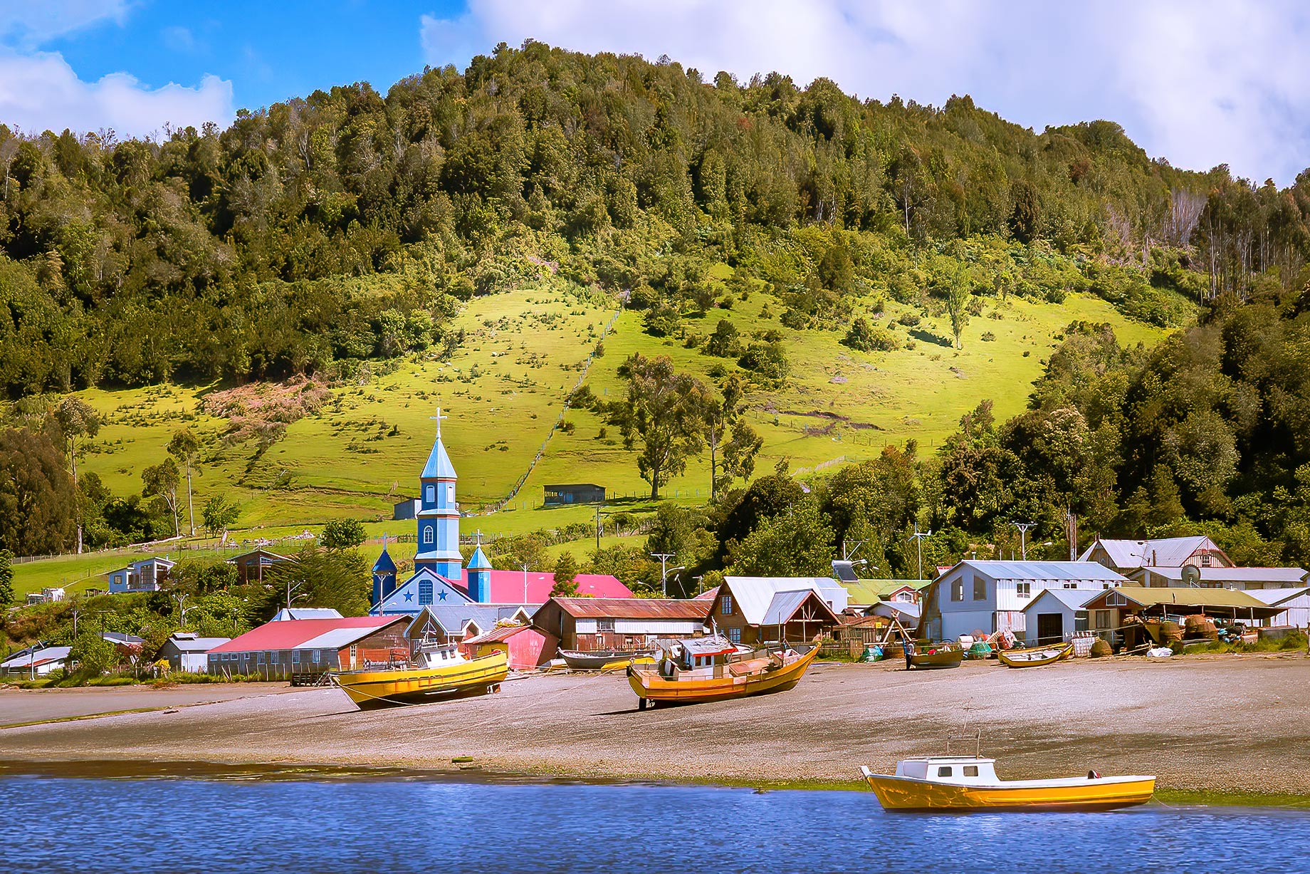 Tenaun, Chiloe Archipelago, Chile