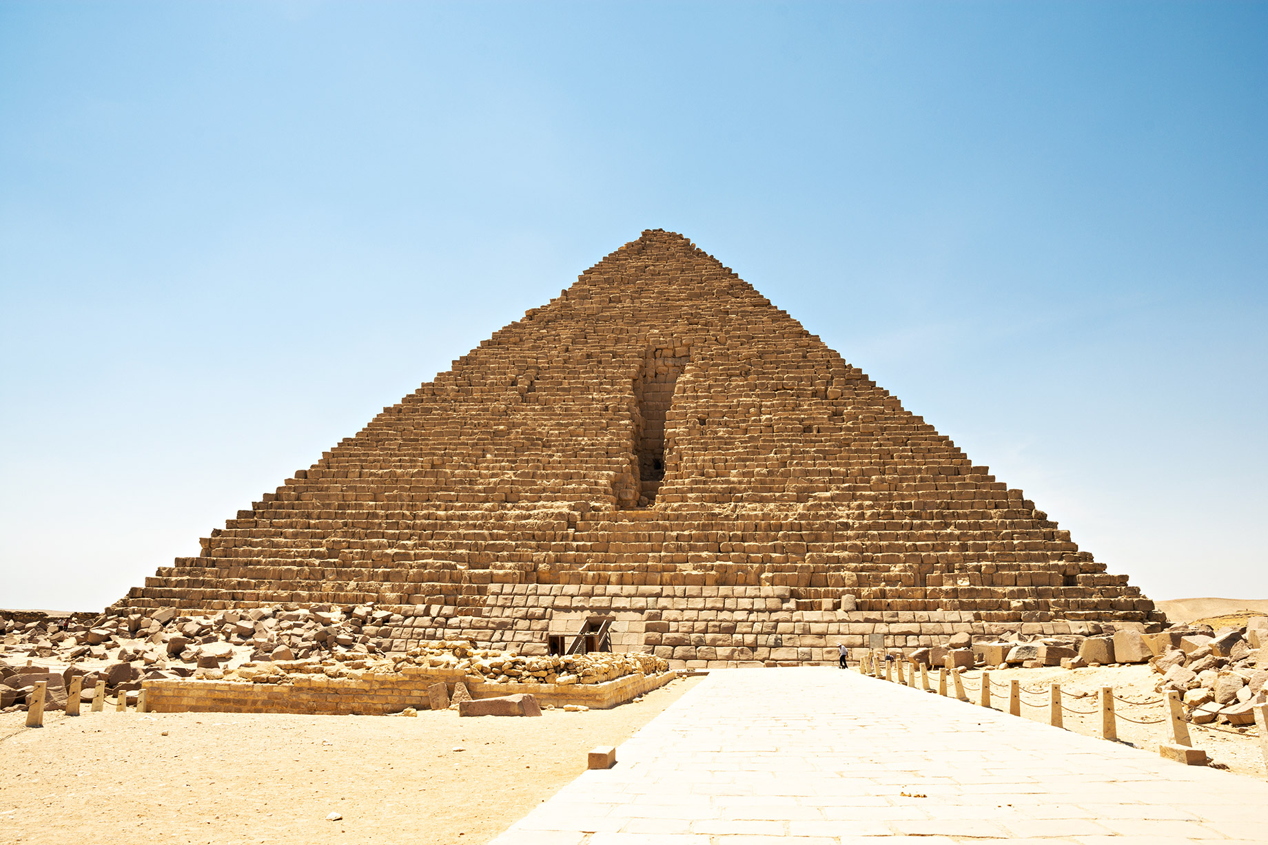 The Great Pyramid of Menkaure, Egypt