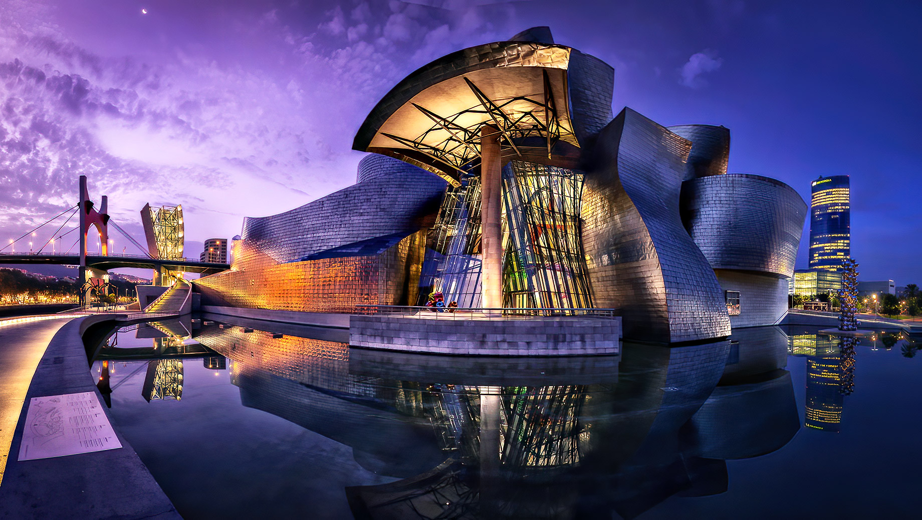 The Guggenheim Museum Bilbao - Abando, Bilbao, Spain