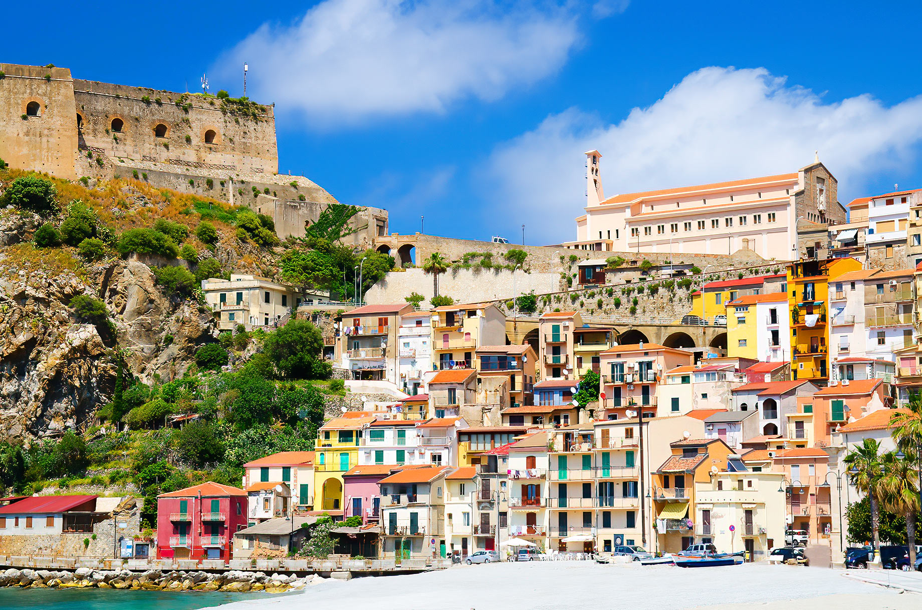 Town of Scilla, Calabria, Italy