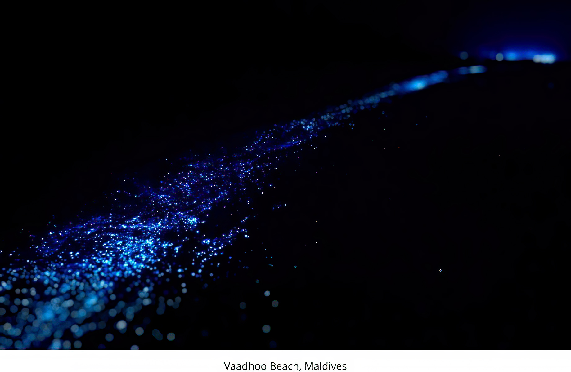 Vaadhoo Island, Maldives Glowing Shoreline