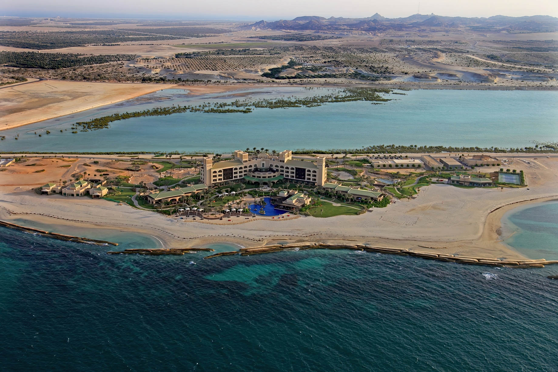 Desert Islands Resort & Spa by Anantara - Abu Dhabi - United Arab Emirates - Aerial View