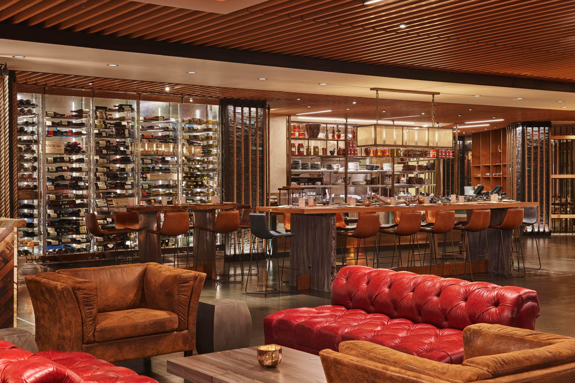 Viceroy Snowmass Luxury Resort - Aspen Snowmass Village, CO, USA - TORO Kitchen & Lounge