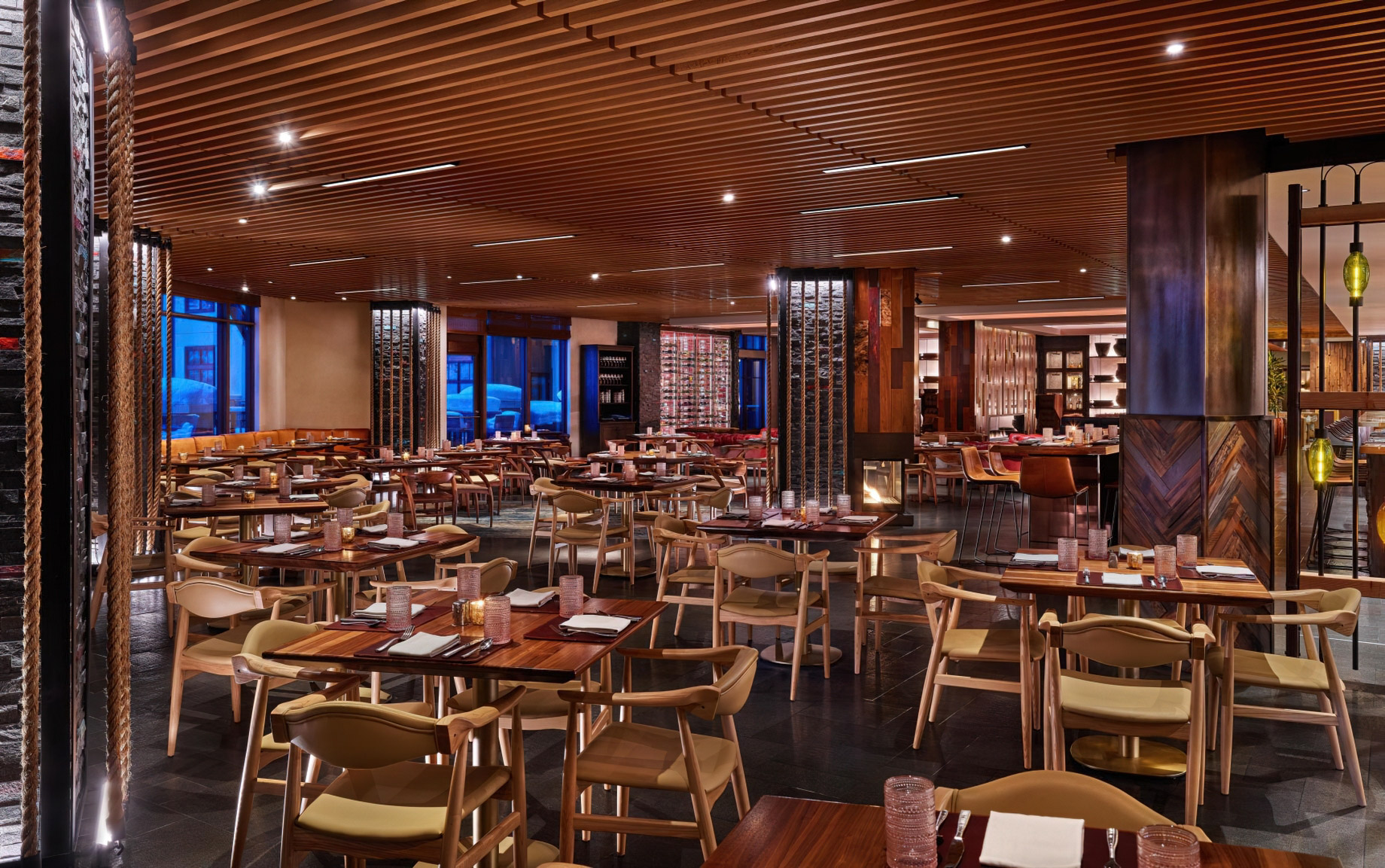 Viceroy Snowmass Luxury Resort – Aspen Snowmass Village, CO, USA – TORO Kitchen & Lounge