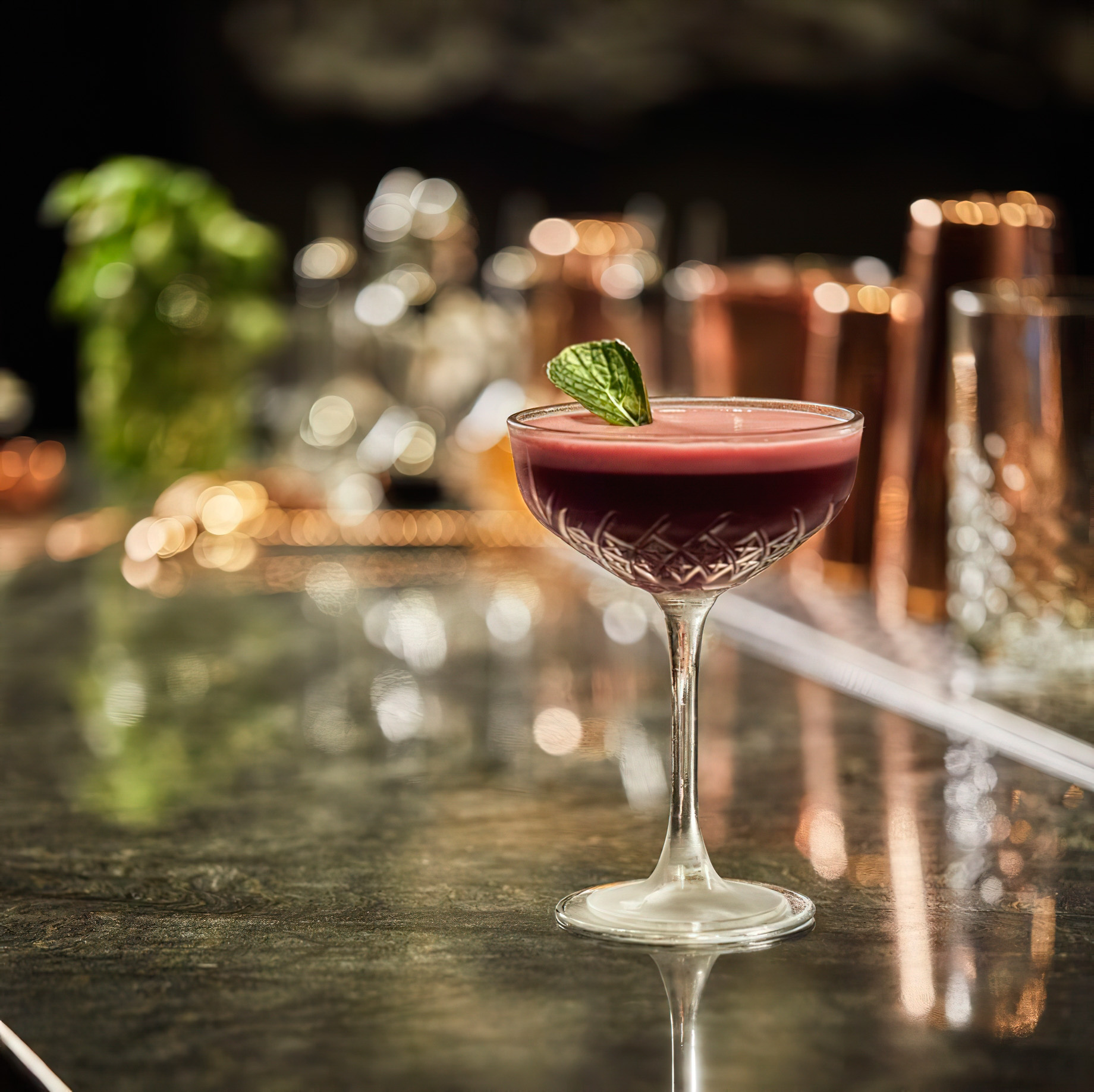 Hotel Emblem, a Viceroy Urban Retreat - San Francisco, CA, USA - Obscenity Bar & Lounge Cocktail