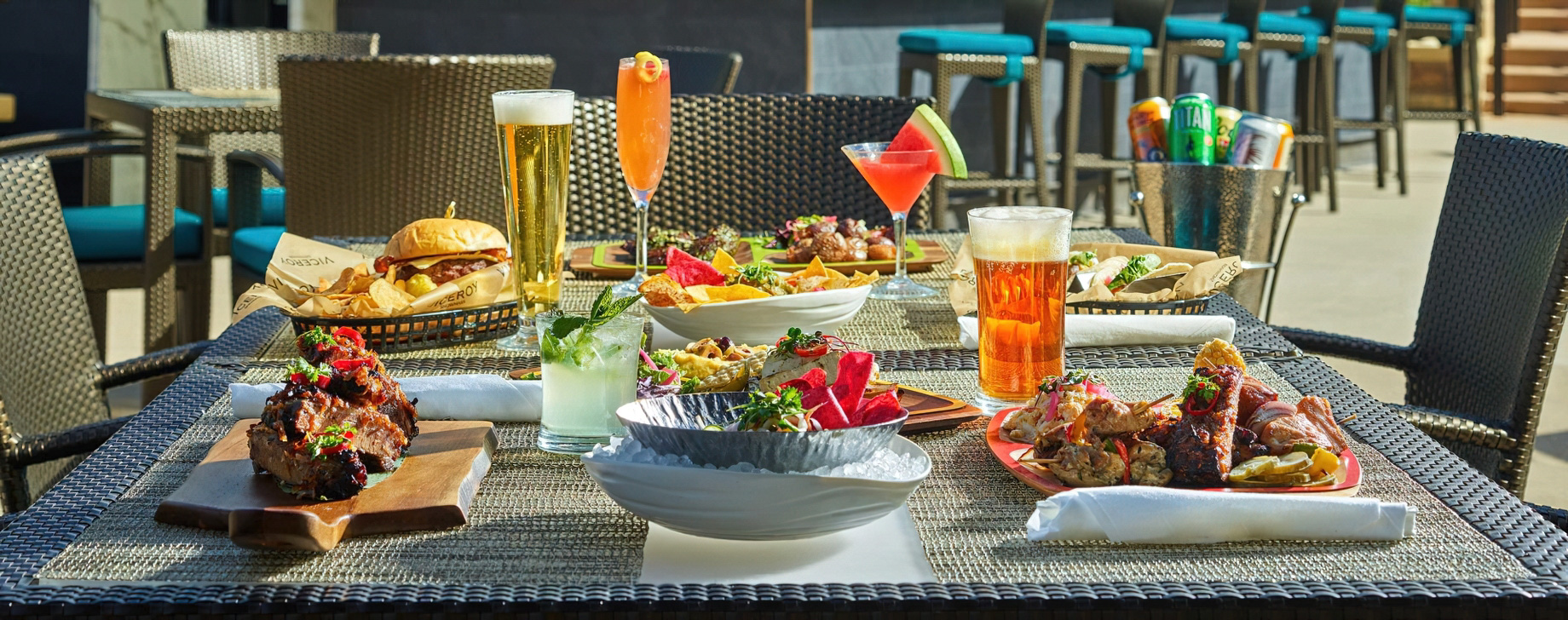 Viceroy Snowmass Luxury Resort – Aspen Snowmass Village, CO, USA – Nest Bar & Grill Pool Deck