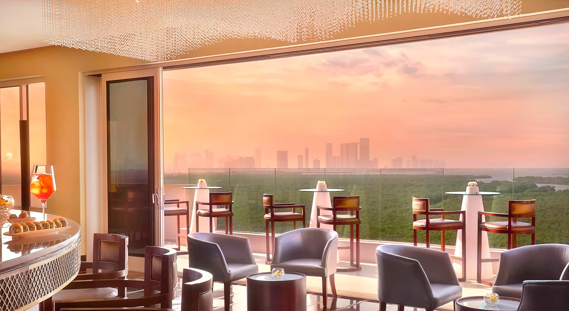 Anantara Eastern Mangroves Abu Dhabi Hotel - United Arab Emirates - Impressions View Sunset